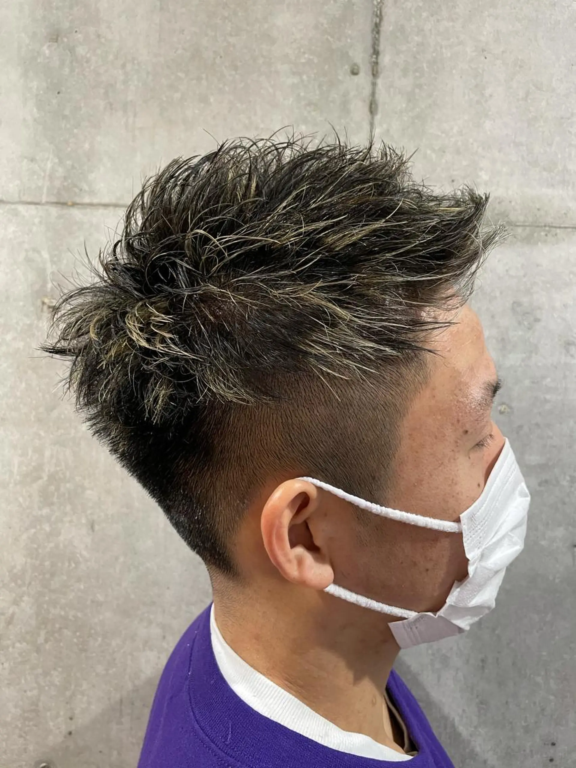 ショート カラー メンズ 🔥メンズ特化パーマ 🦖増田弘明🦖のヘアスタイル