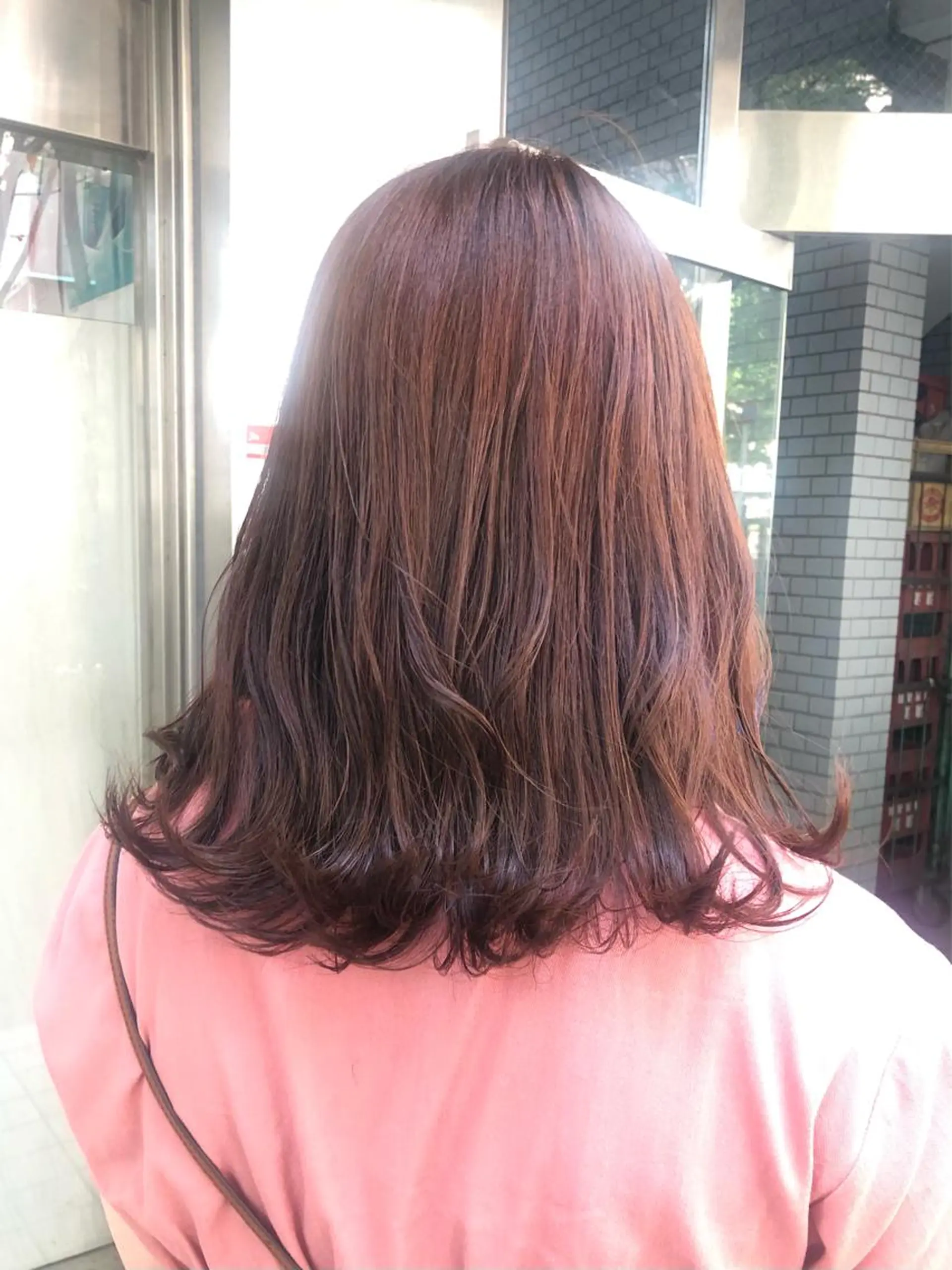 ロング カラー ピンクカラー 🤎ベージュカラー/ 髪質改善/山岸🤎のヘアスタイル