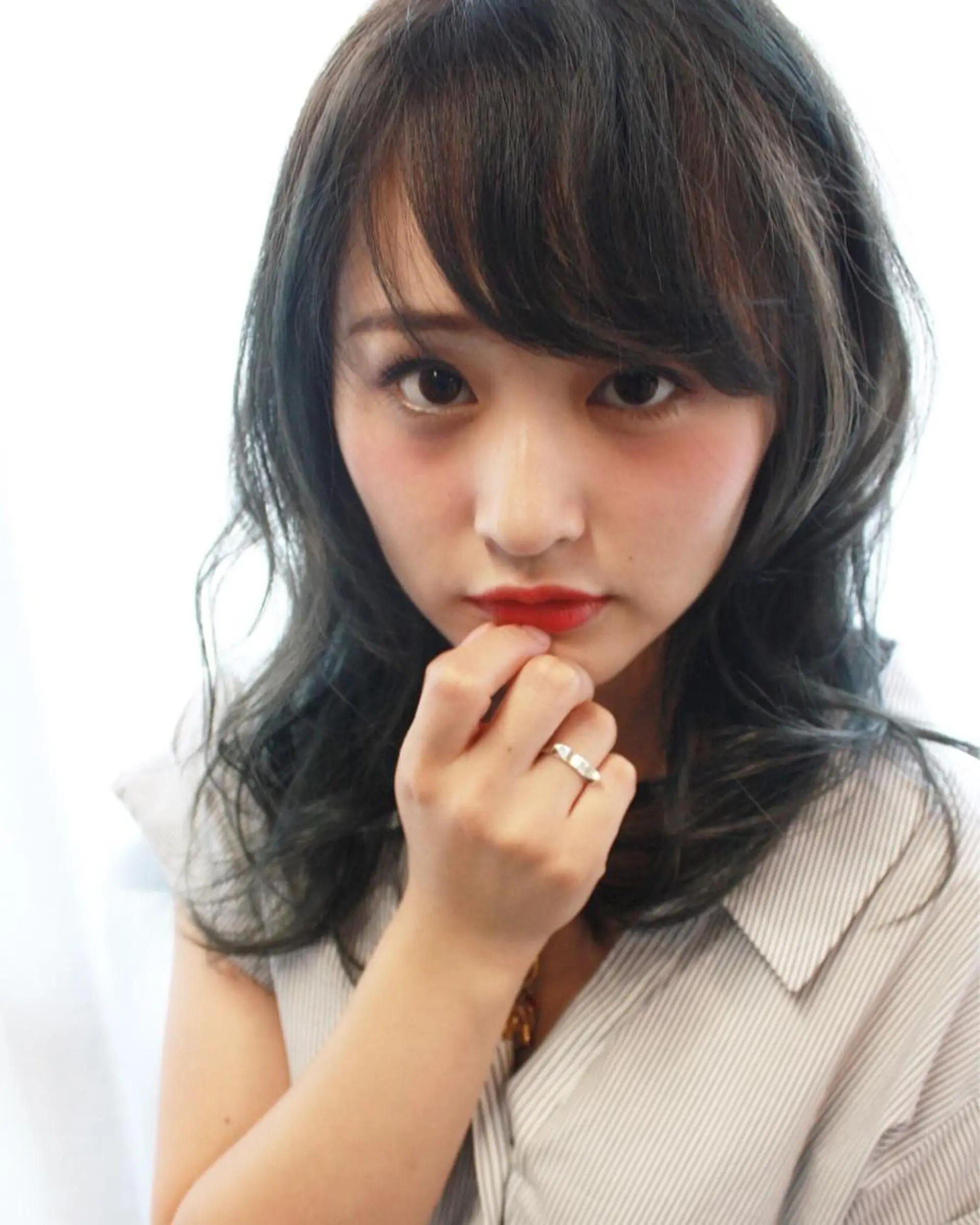 ミディアム カラー パーマ ブリーチ イルミナカラー 髪質改善 トリートメント 美容室tuuli 大名店所属・tuuli トゥーリのヘアスタイル