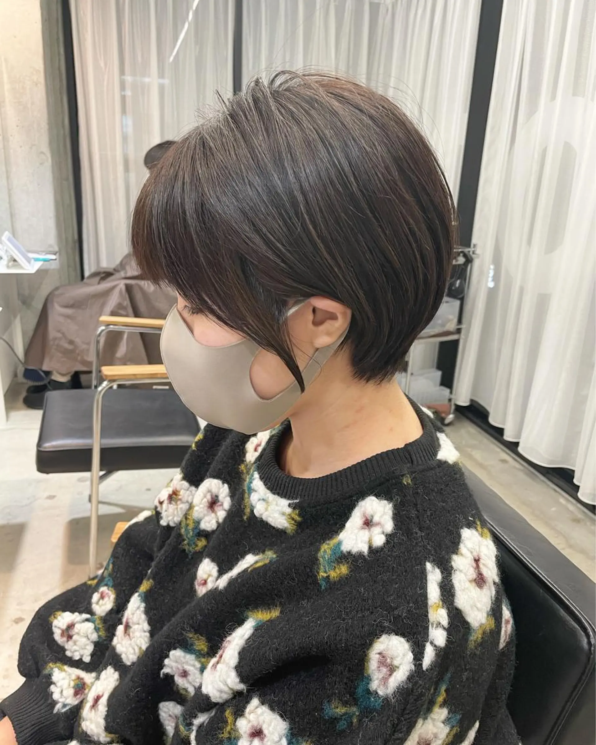 ショート カラー カット ヘアカラー トリートメント 【まとまるショート 髪質改善】今井隆太のヘアスタイル