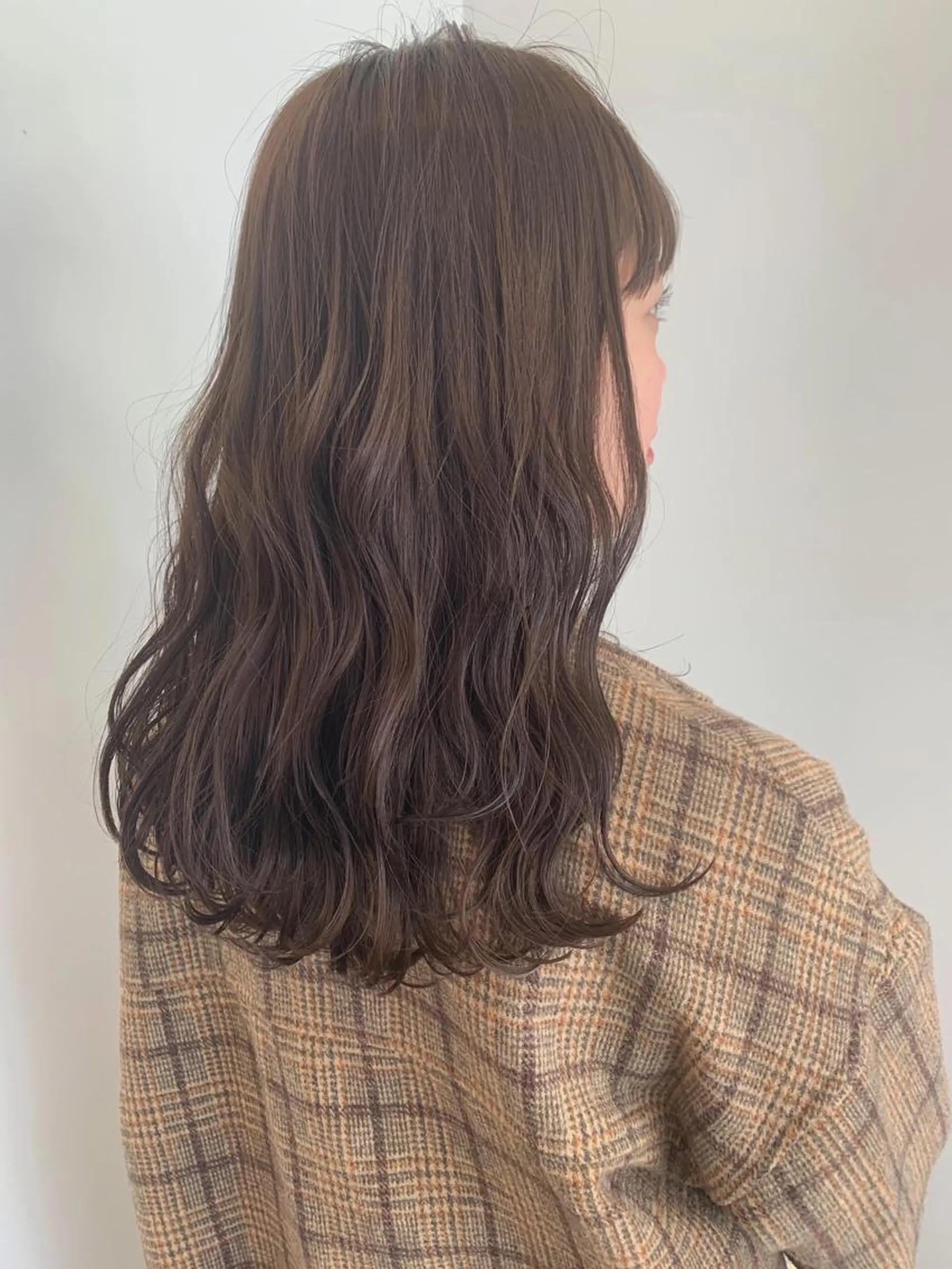 セミロング カット ヘアカラー トリートメント 🌿大内雅斗 🌿韓国ヘアのヘアスタイル