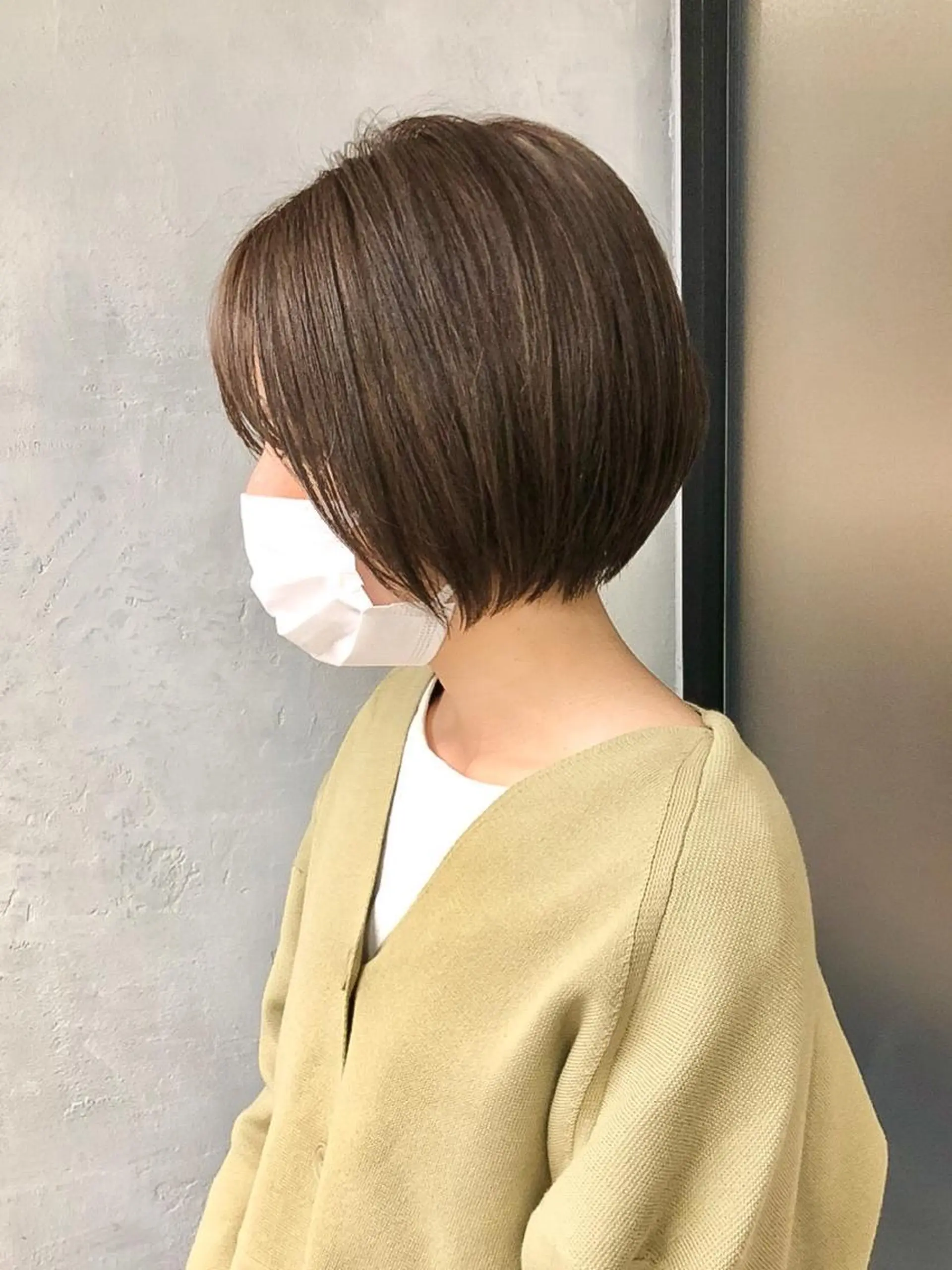 ショート ボブ ショートヘア 長谷川 駿のヘアスタイル