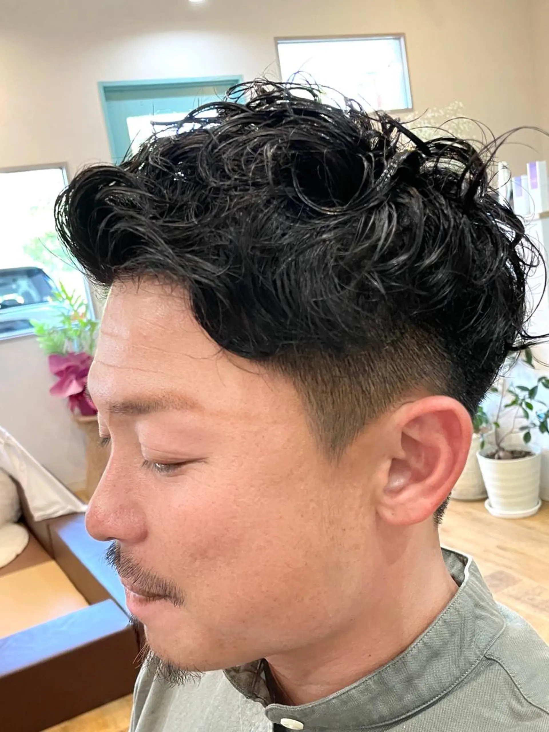 メンズ 美髪矯正/髪質改善 レガロ堺市伏尾/松田のヘアスタイル