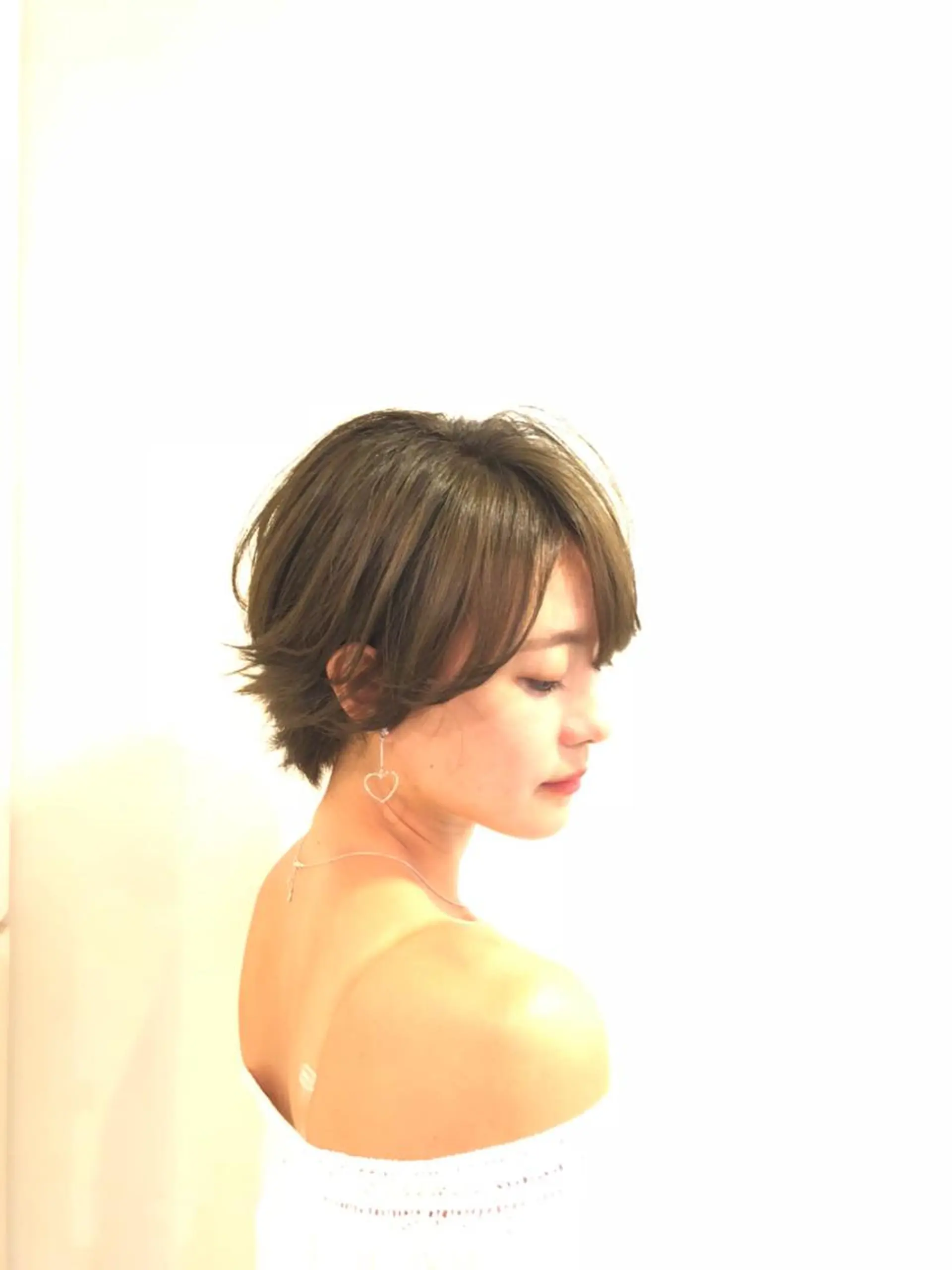 ショート カラー カット トリートメント 髪質改善/痛ませ ないカラー/西村航大のヘアスタイル