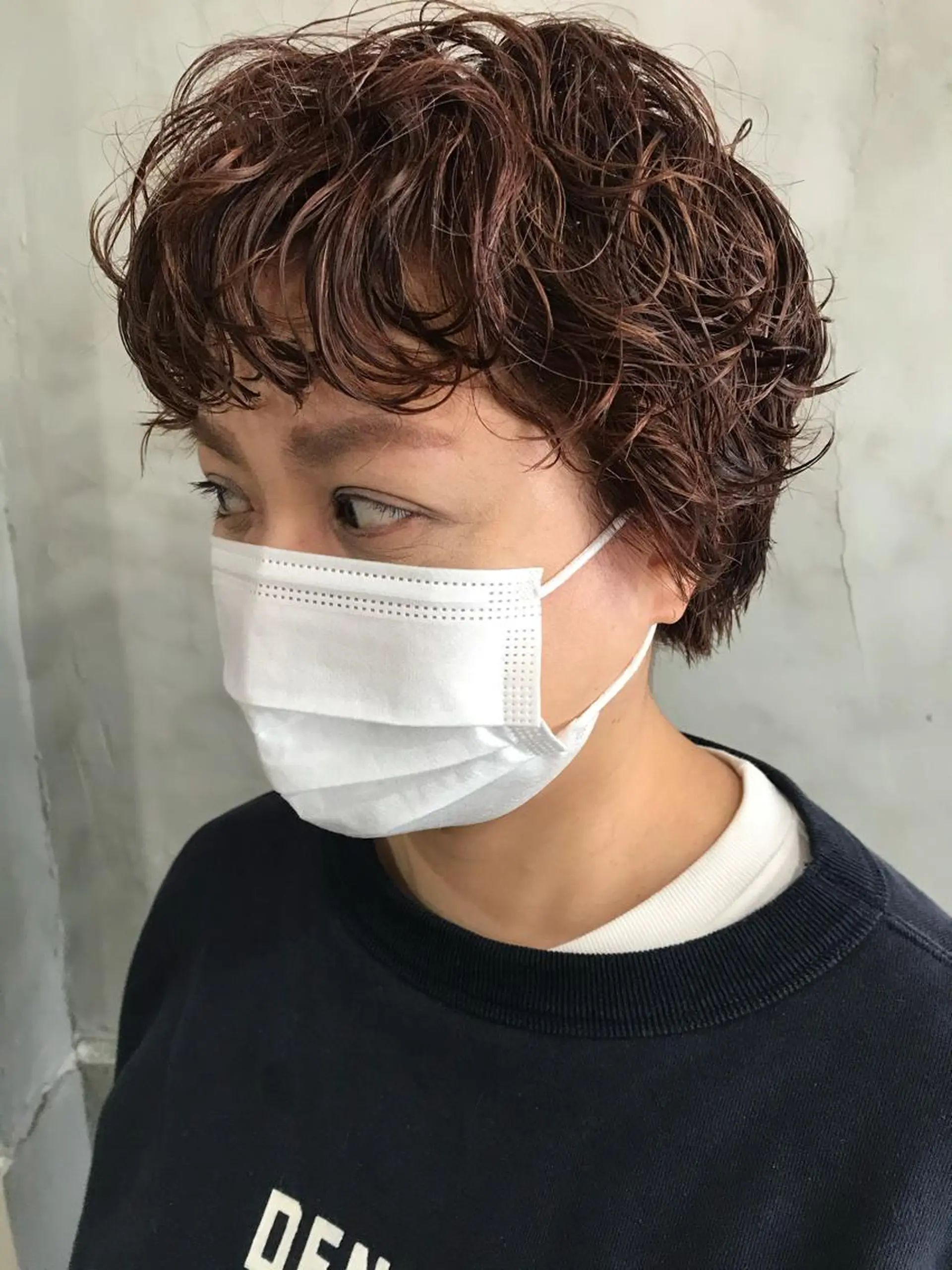 ショート ショートヘア カット パーマ トリートメント さの あやねのヘアスタイル