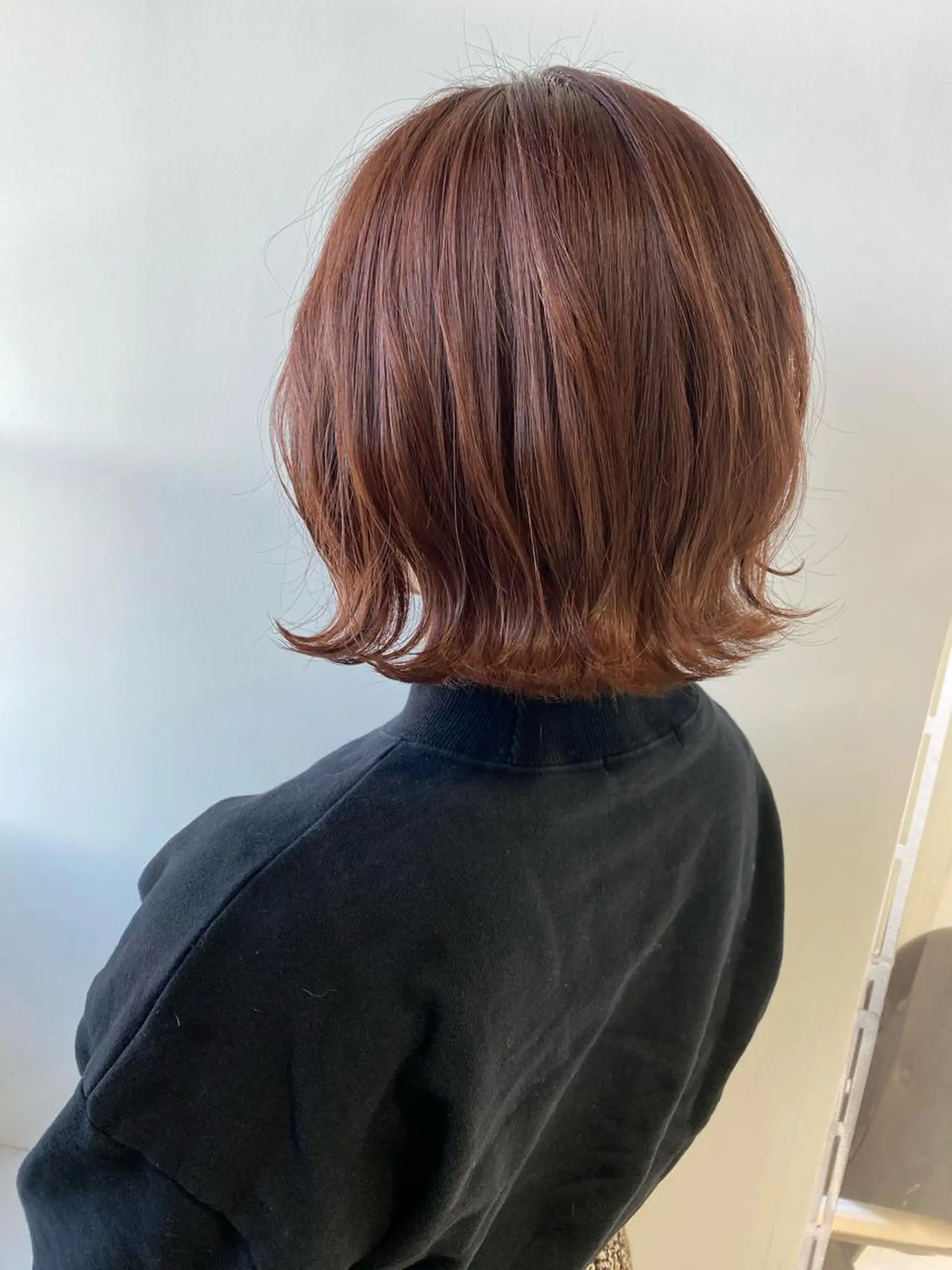 ショート カラー ブラウンカラー オレンジ オレンジブラウン 遠藤 愛莉のヘアスタイル