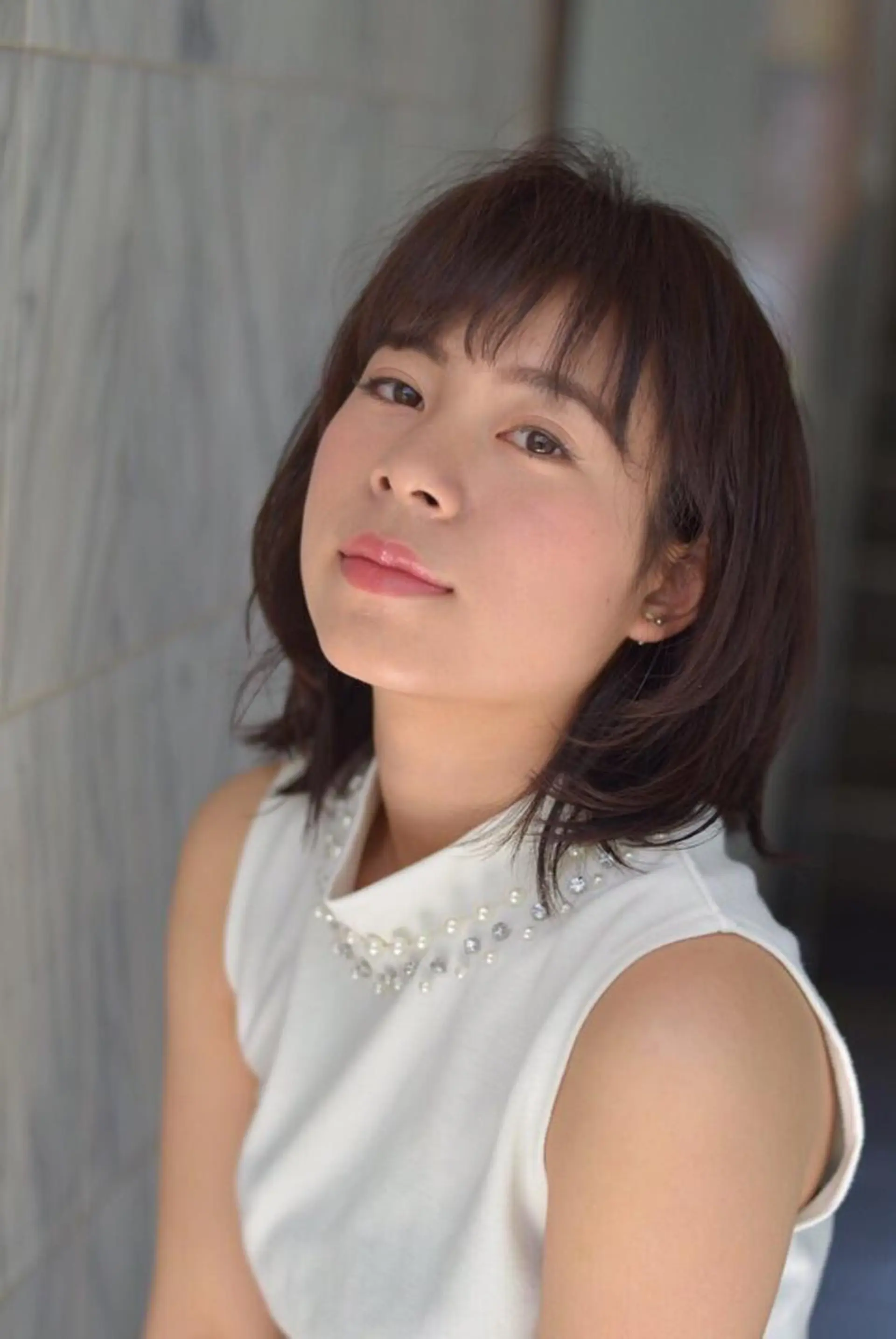 ミディアム カラー パーマ ミディアムパーマ 【白髪ぼかし 専門GBG】自由が丘のヘアスタイル