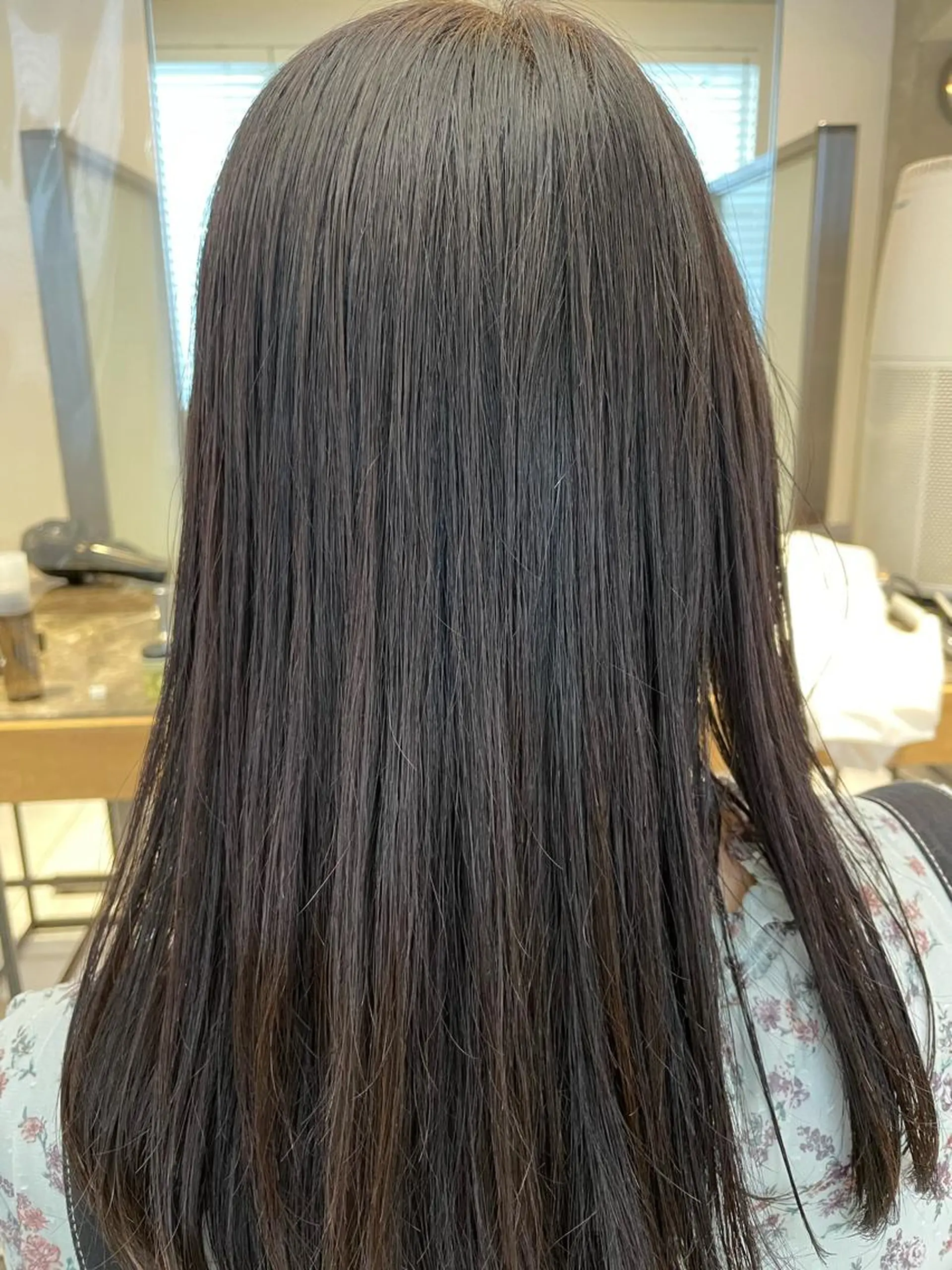 ロング カット 縮毛矯正 トリートメント 🦕小林 大地🦕のヘアスタイル