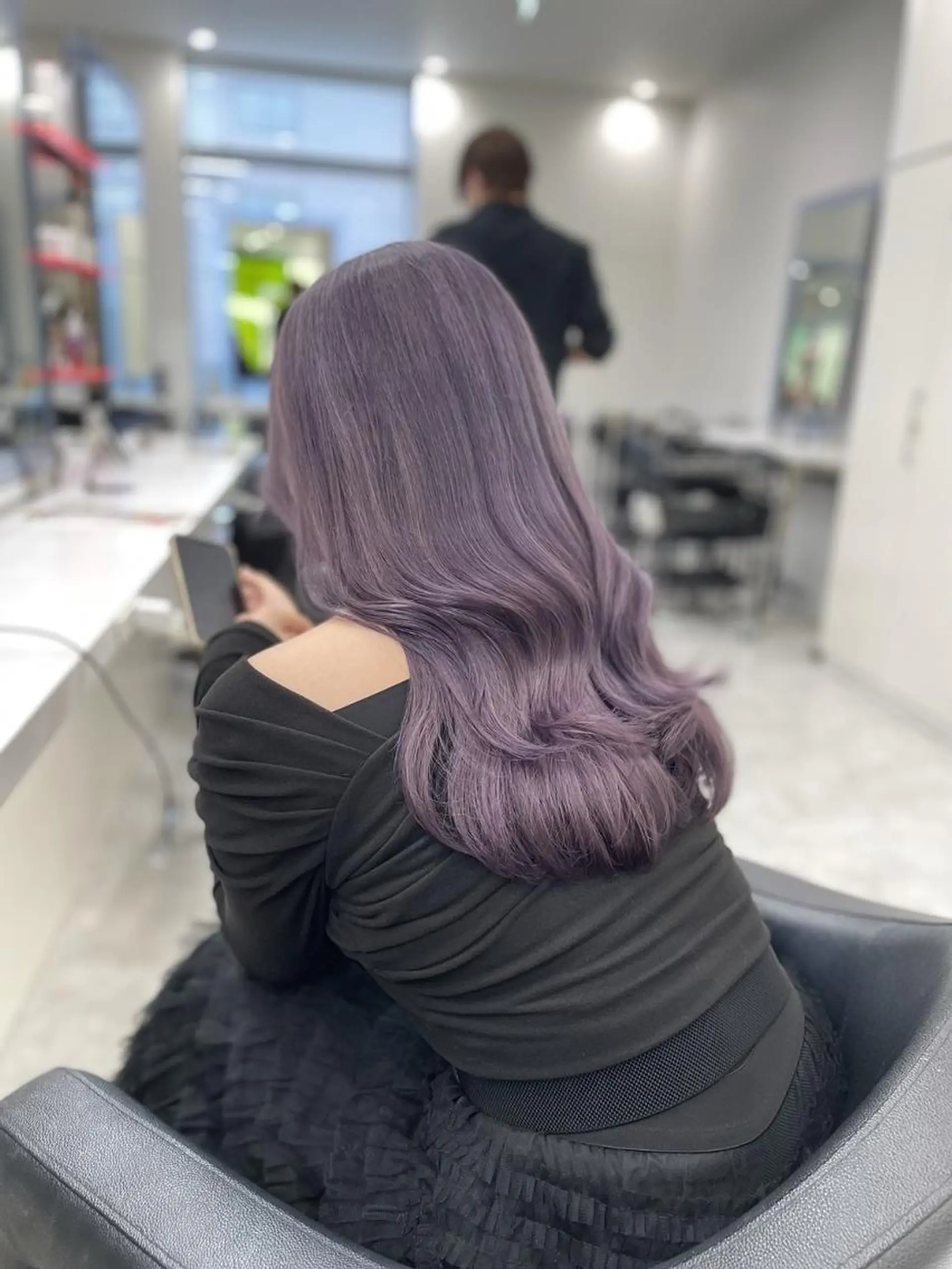 カラー ヘアカラー ［銀座］淡色 ラベンダー🫧大村のヘアスタイル