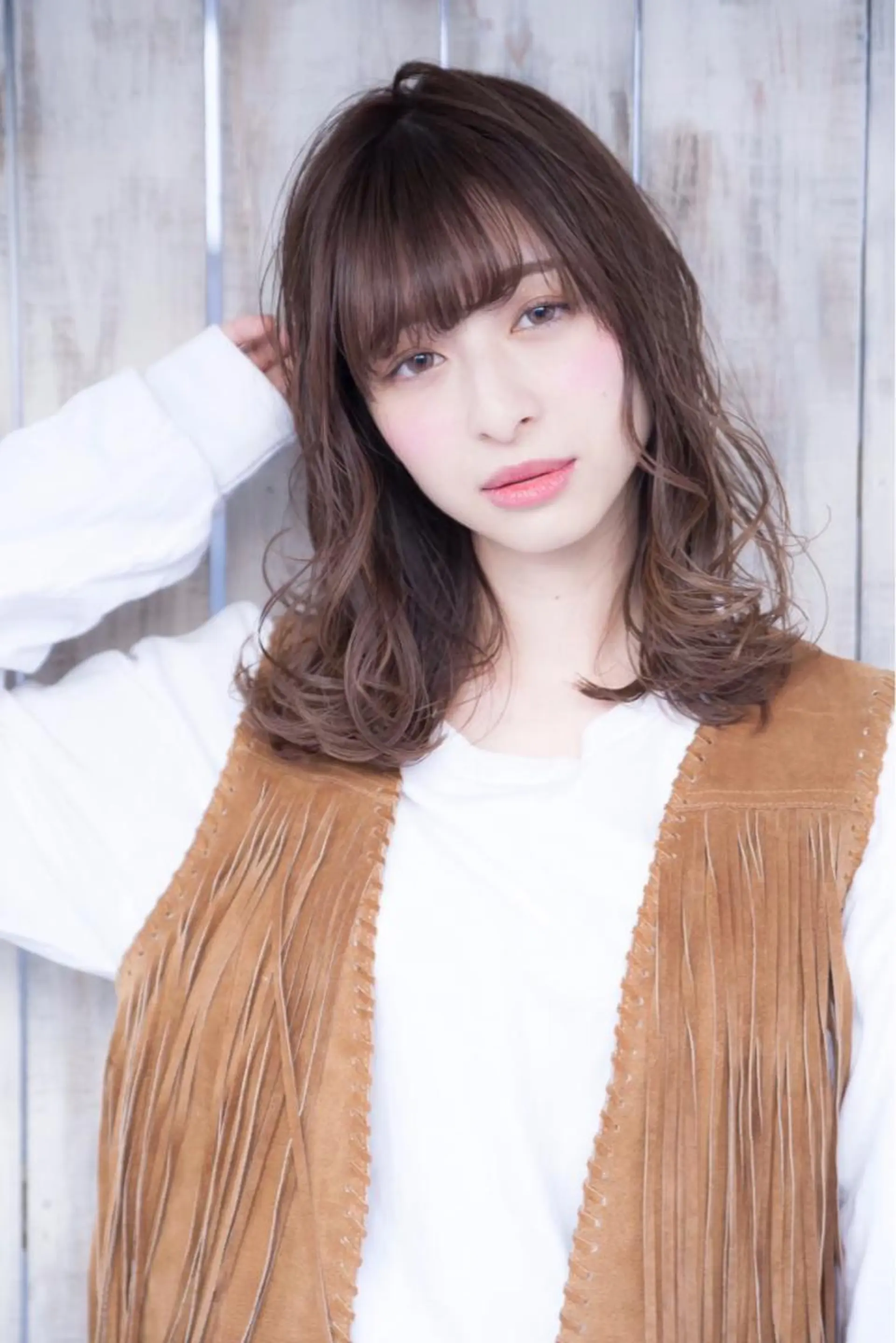 セミロング カラー パーマ ヘアアレンジ メンズ キッズ ネイル マツエク・マツパ 韓国ヘア🫧 KAZUTOのヘアスタイル