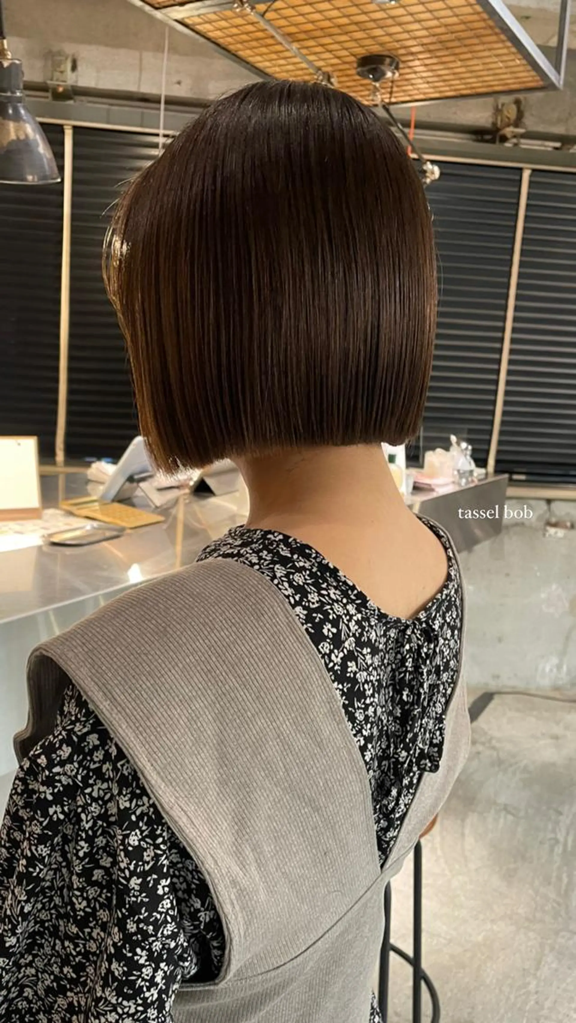 ショート カラー ボブ 海外レイヤー /NAGISAのヘアスタイル