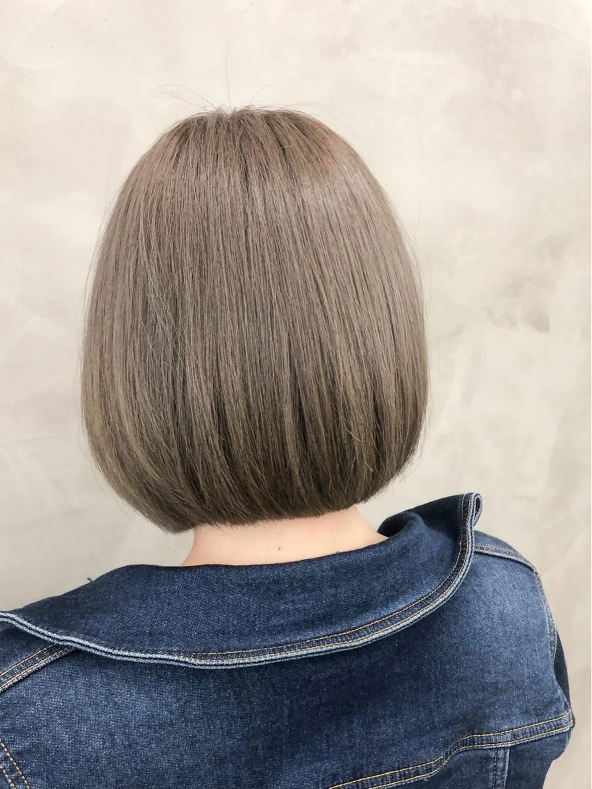 カラー ベージュカラー ボブ ショート・ボブ 徳竹淳一のヘアスタイル