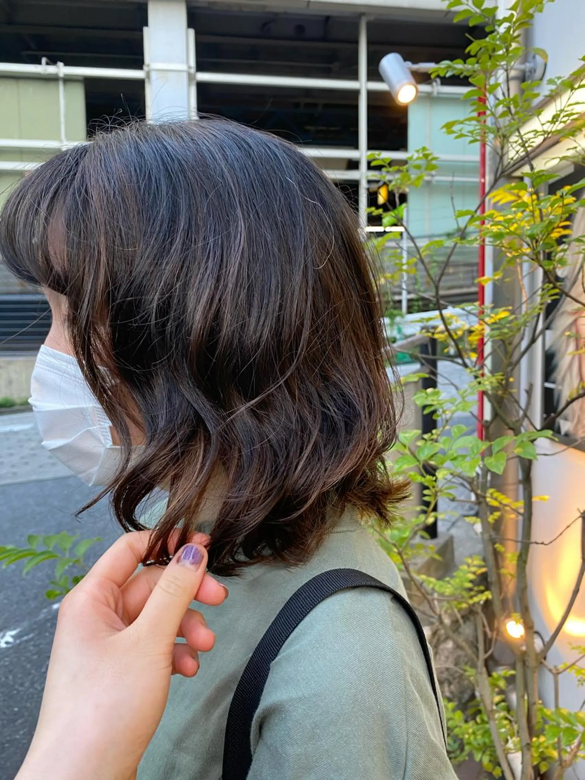 ミディアム パーマ TONI&GUY   EBISU所属・星野 菜月のヘアスタイル