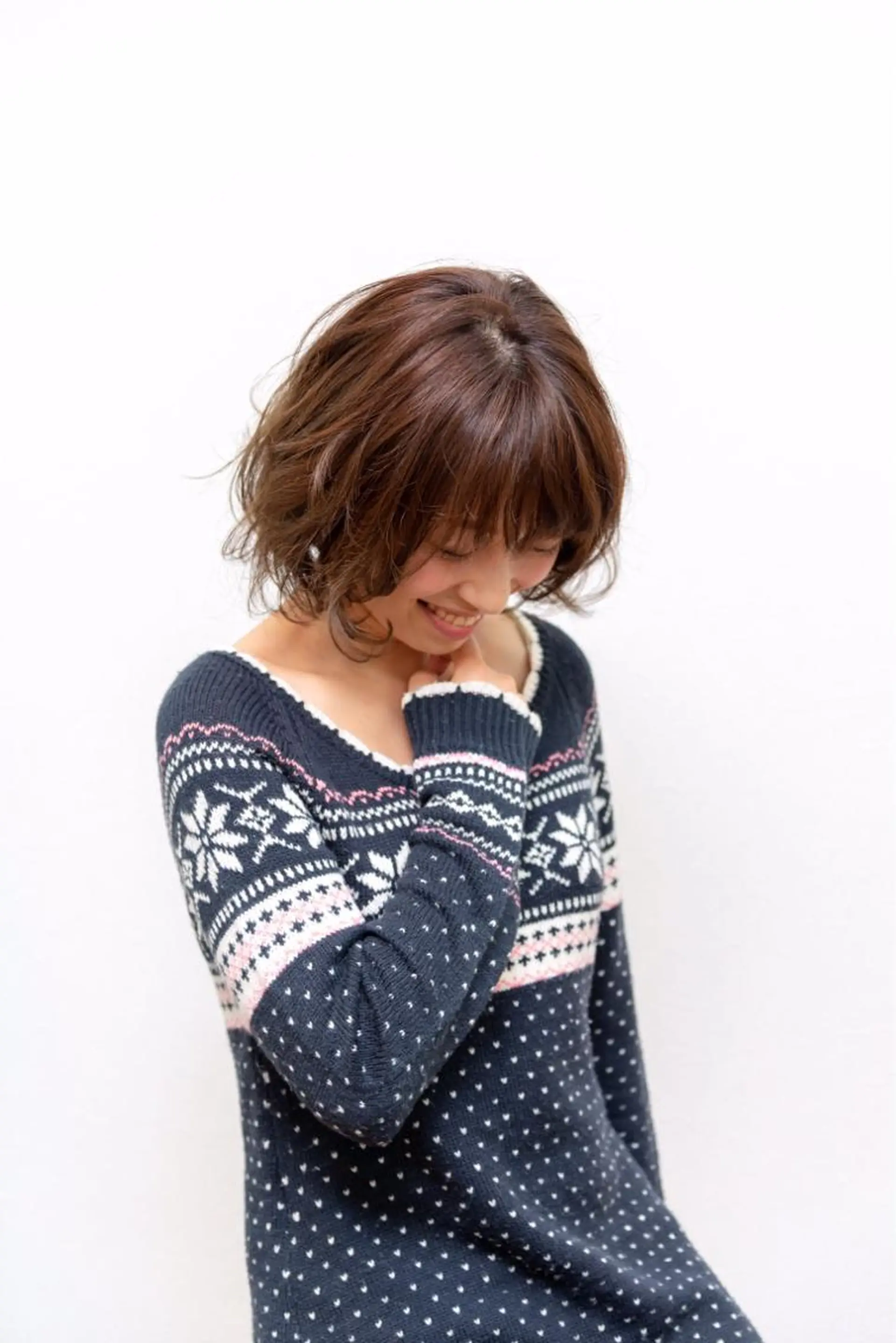 ショート カラー ベージュカラー ピンクカラー ボブ 似合わせカット a.Pecslap/ TERUのその他イメージ