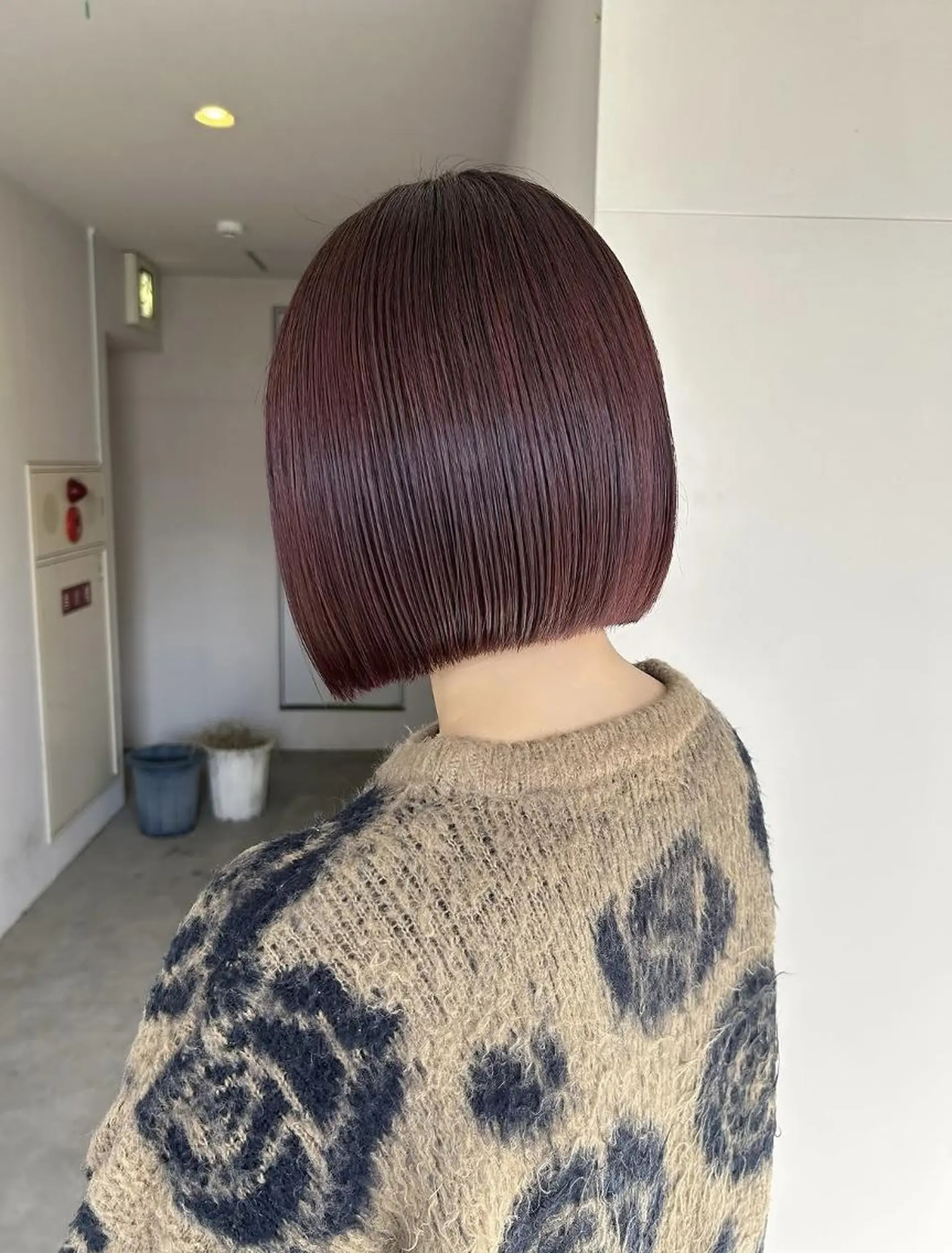 ミディアム IROW天神大名店 /スタッフモデルのヘアスタイル