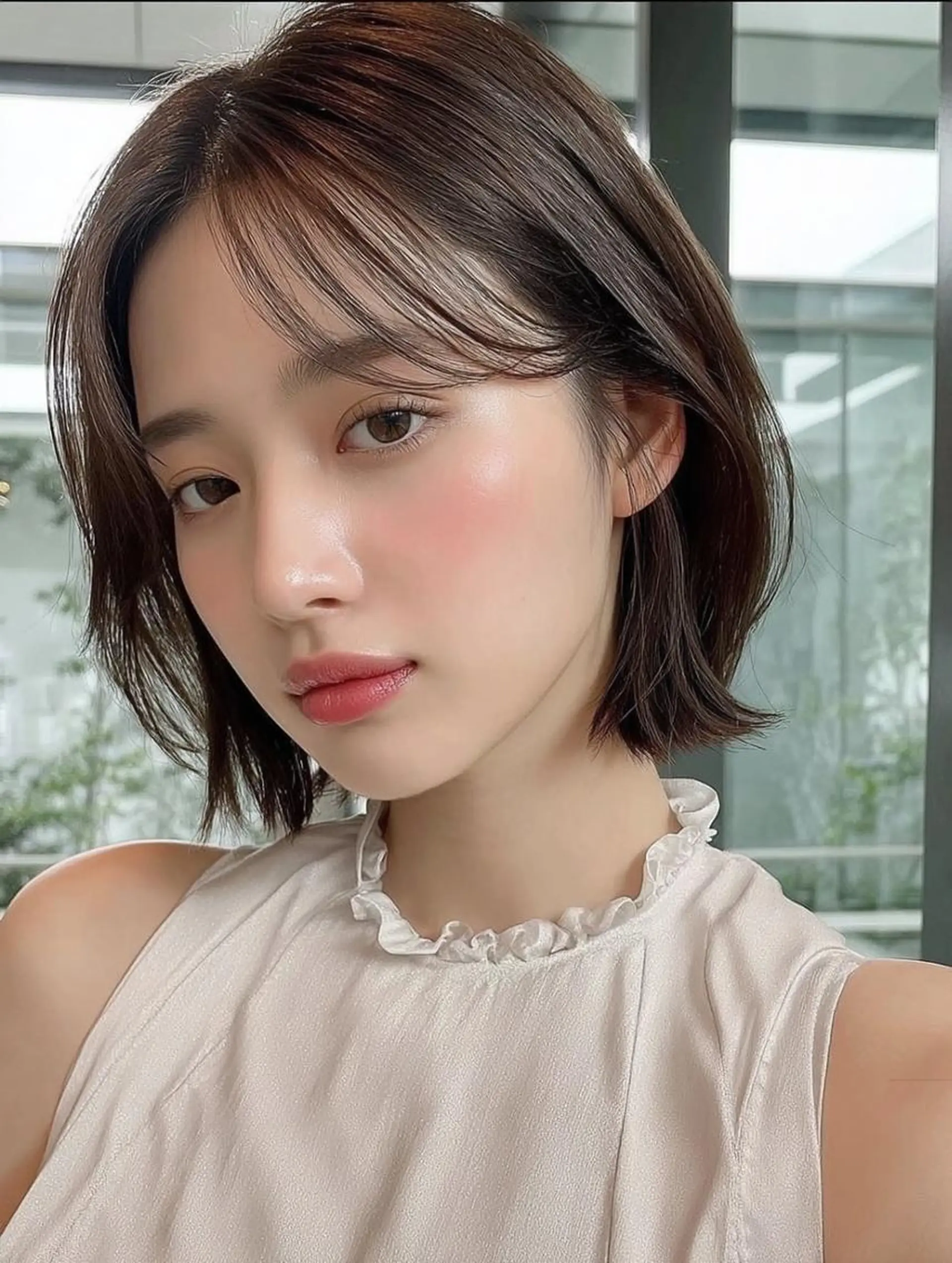 ロング ヘアアレンジ ボブ 髪質改善 似合わせカット 縮毛矯正 トリートメント カット ヘアカラー レイヤー/Wカラー /マッキーのヘアスタイル