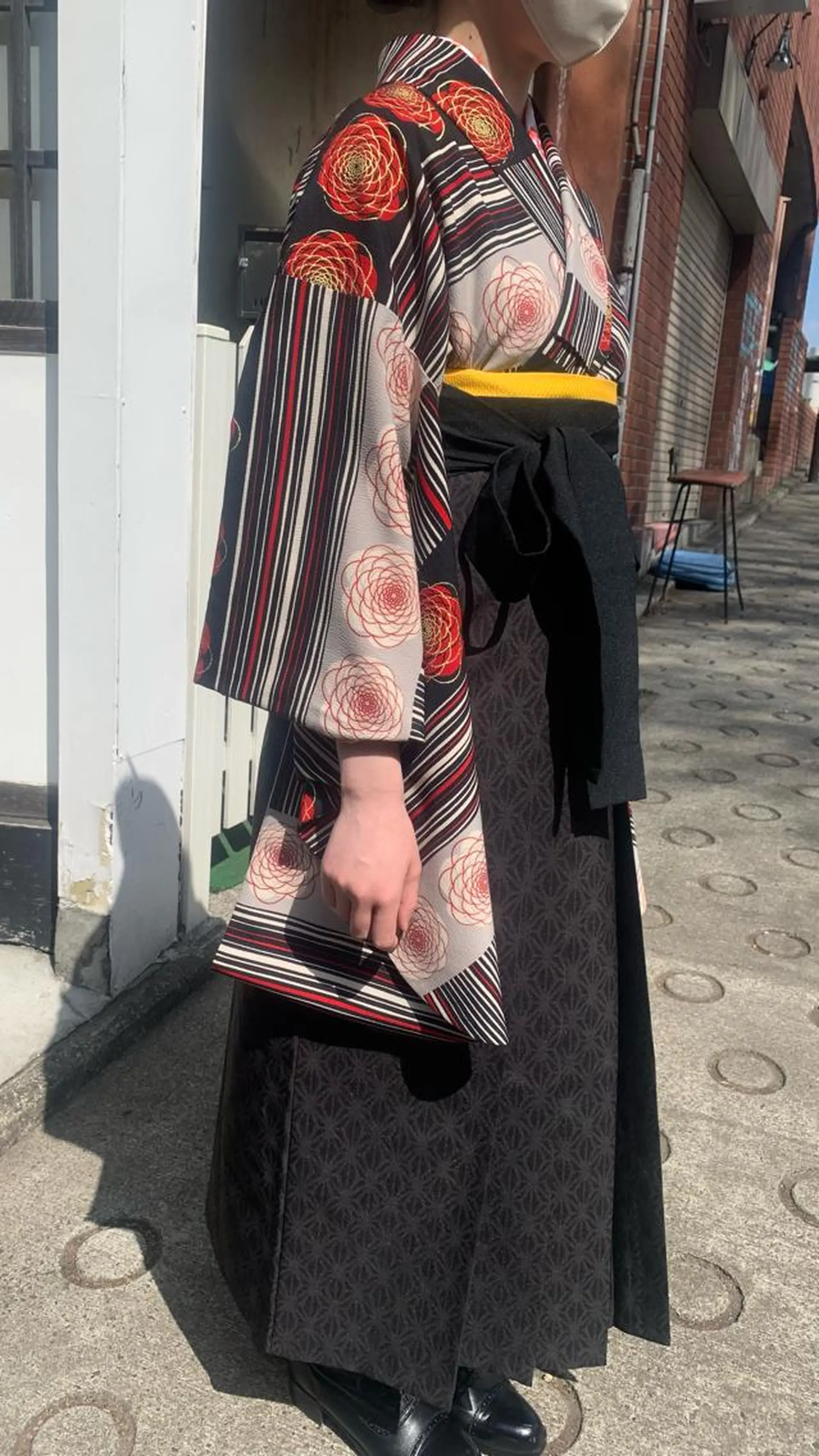 ヘアアレンジ 着付け ショート🌼パーマ 本間正子のヘアスタイル