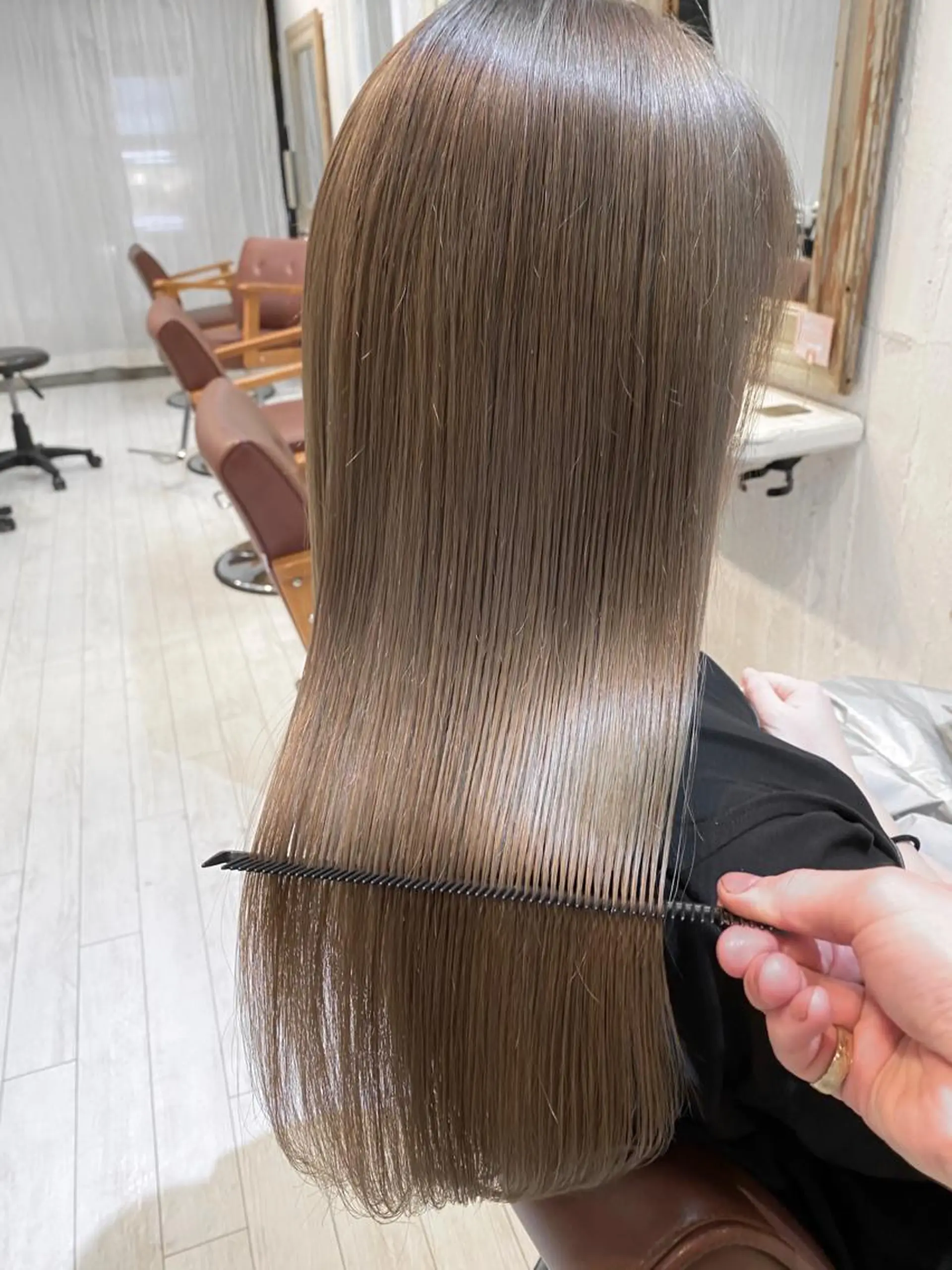 セミロング カラー カット Fbeauty所属・ブリーチ koheiのヘアスタイル