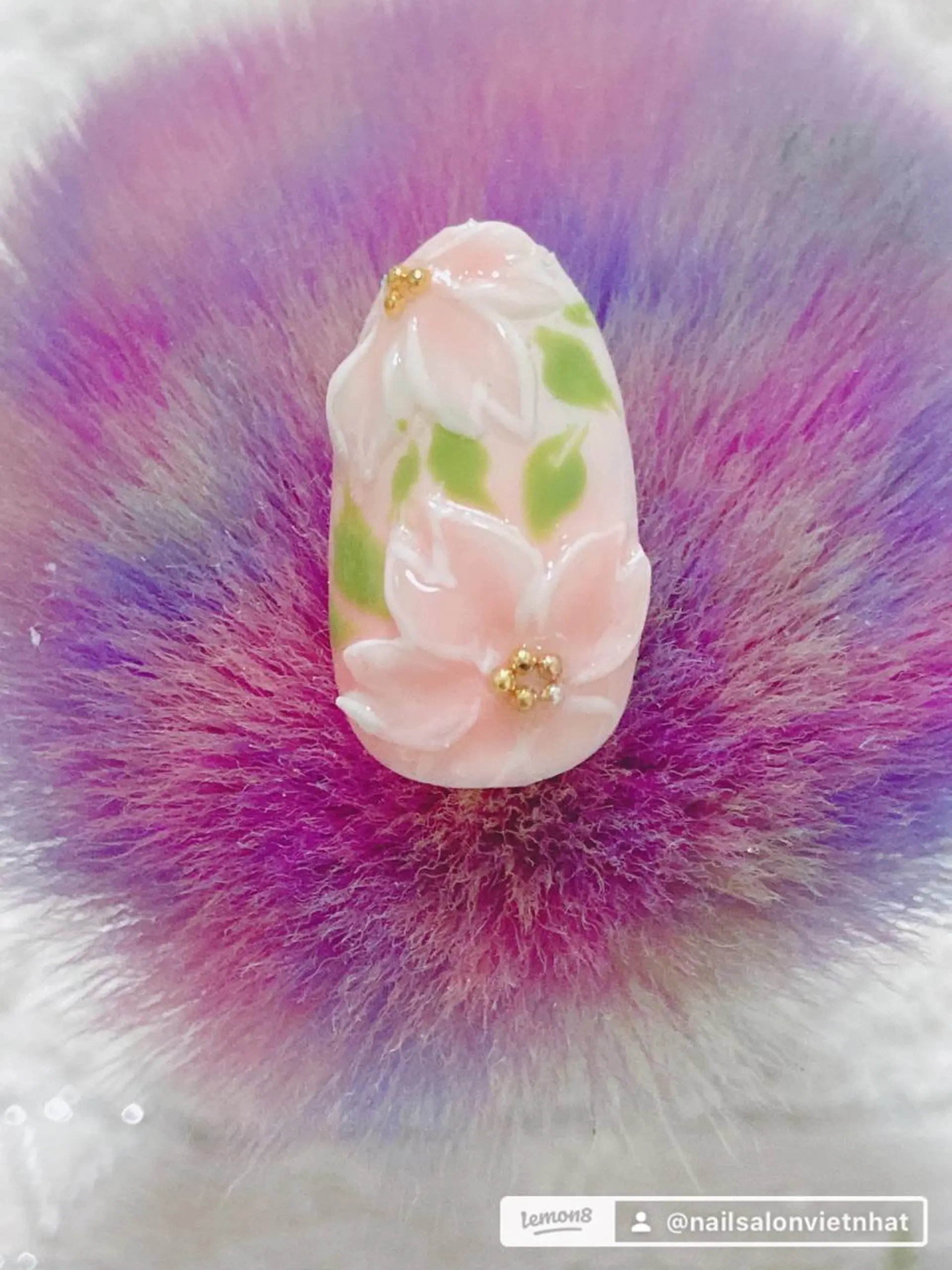 ネイル 桜ネイル HandSnail 座間自宅ネイルサロンのネイルデザイン