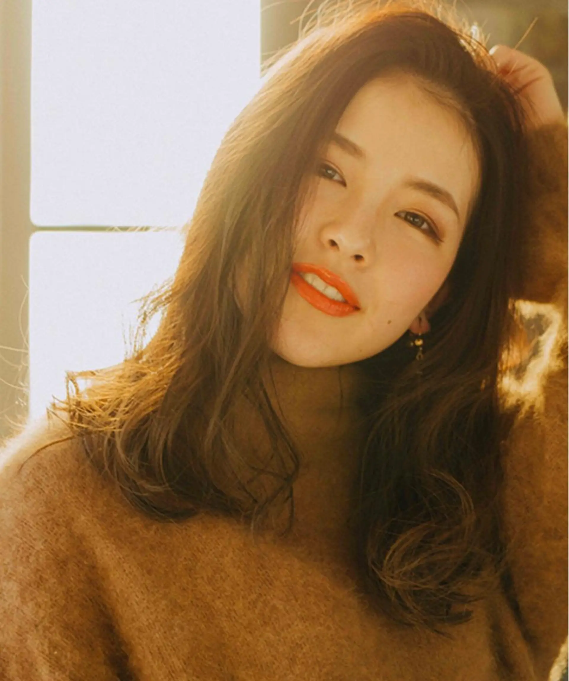 ロング カラー カット ヘアカラー トリートメント ✴️Siesta✴️ 髪質改善艶カラーのヘアスタイル