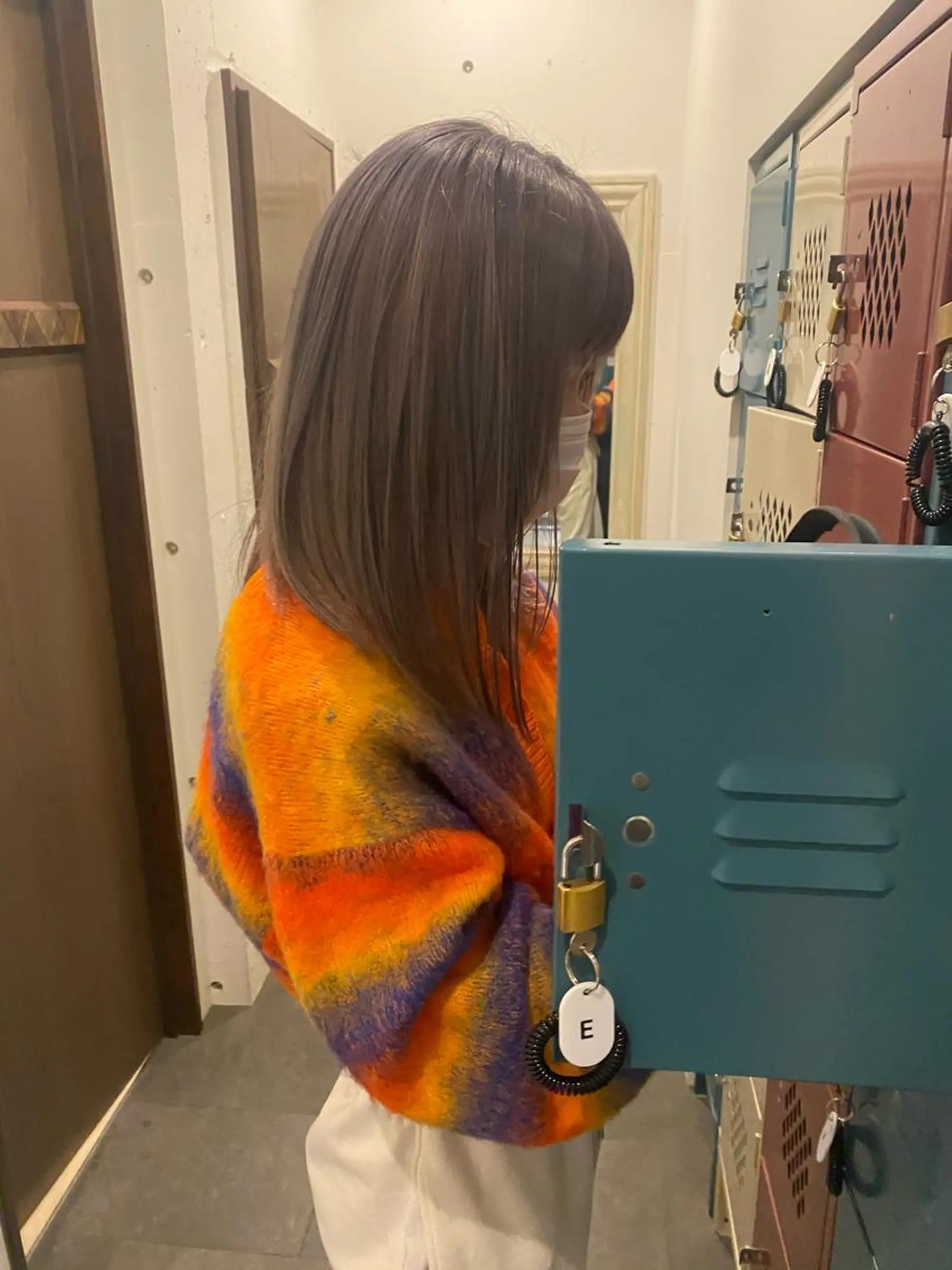 セミロング 無料カットモデル 丸川英心のヘアスタイル