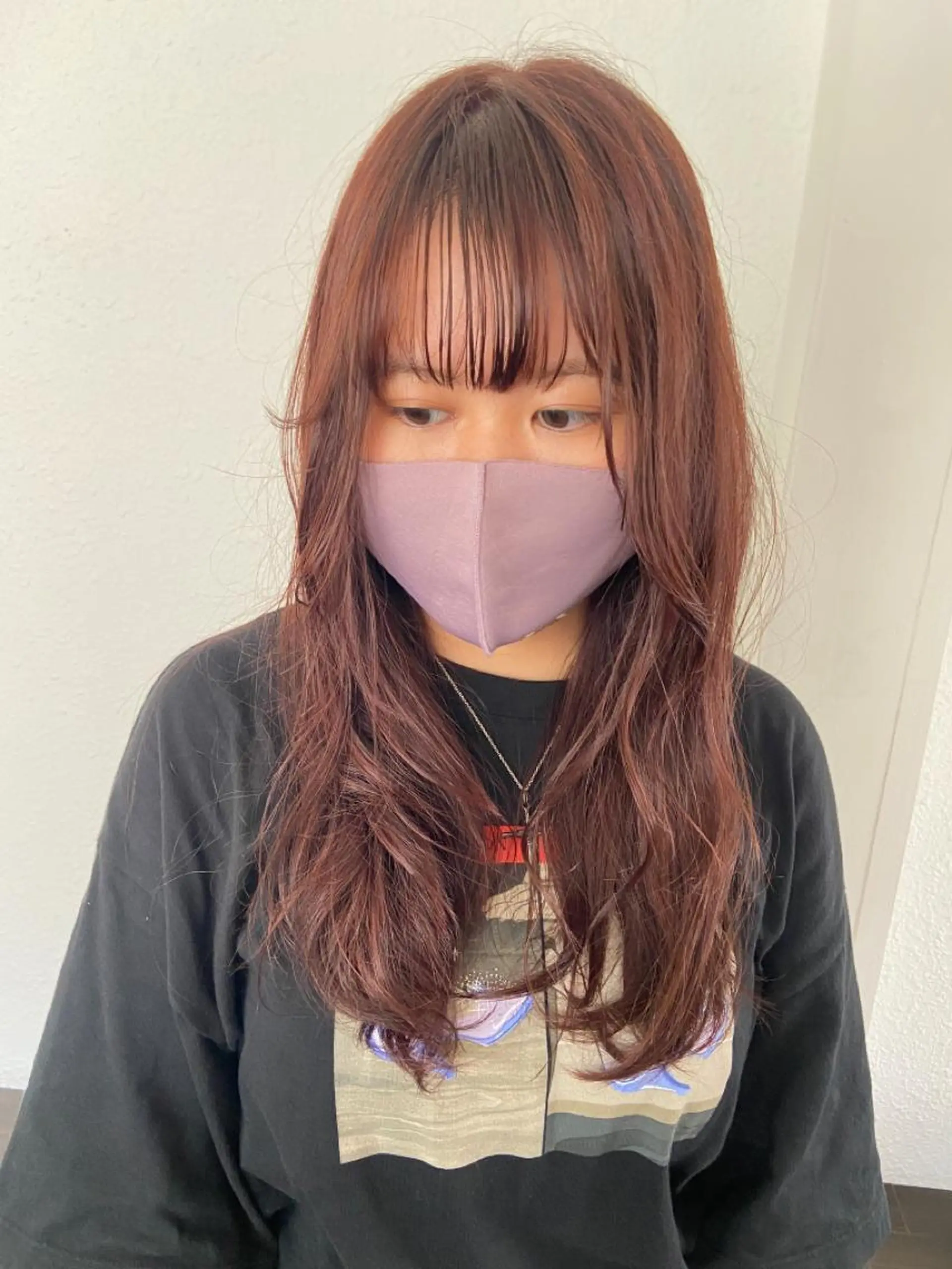 ロング カラー パーマ ヘアアレンジ メンズ キッズ ネイル マツエク・マツパ ビジネス メンズインナーカラー マッシュ メンズウルフカット アッシュ 久木原 ゆりのヘアスタイル