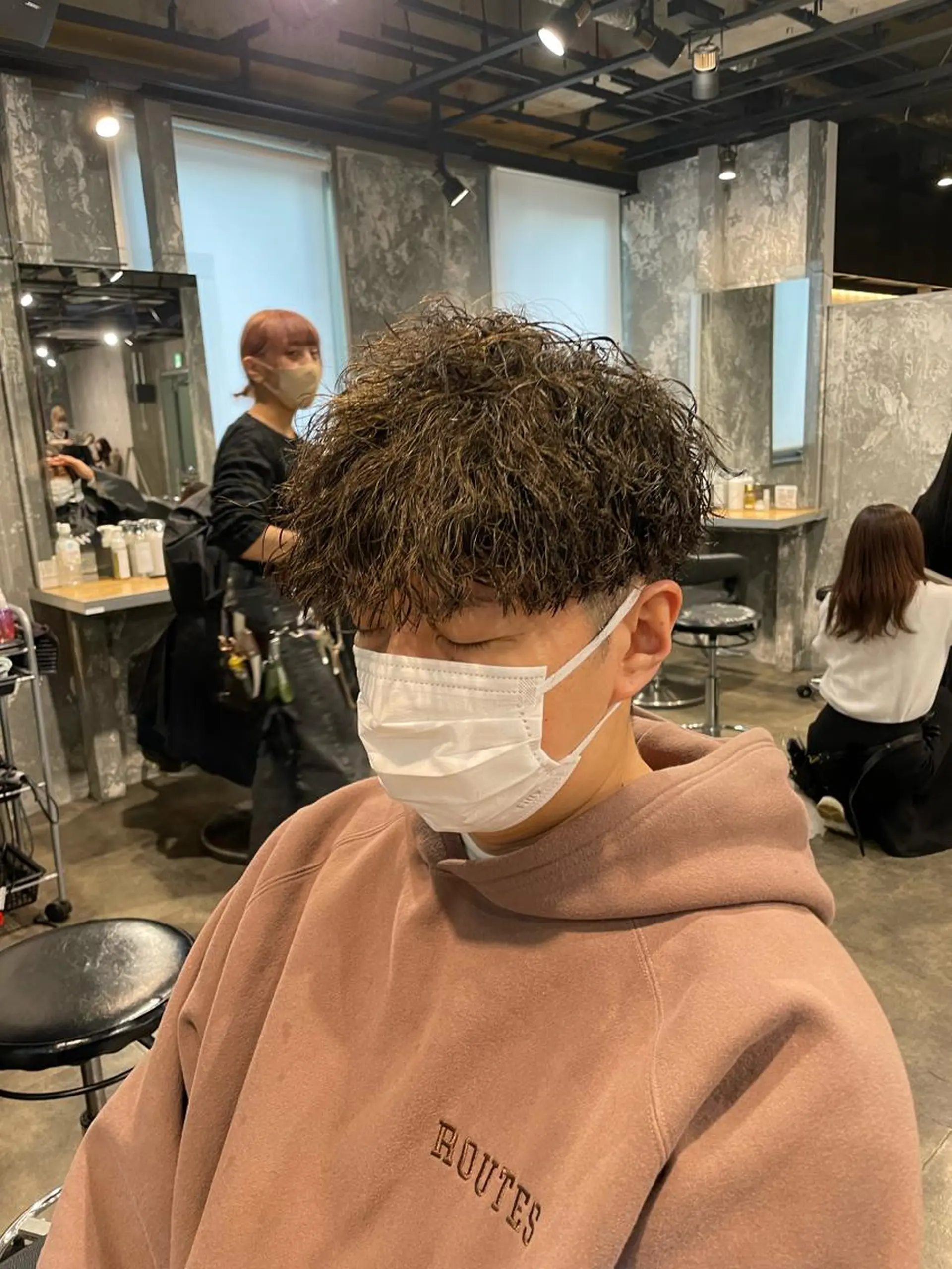 パーマ メンズ 艶髪/透明感🪽 DISCO🪽のヘアスタイル