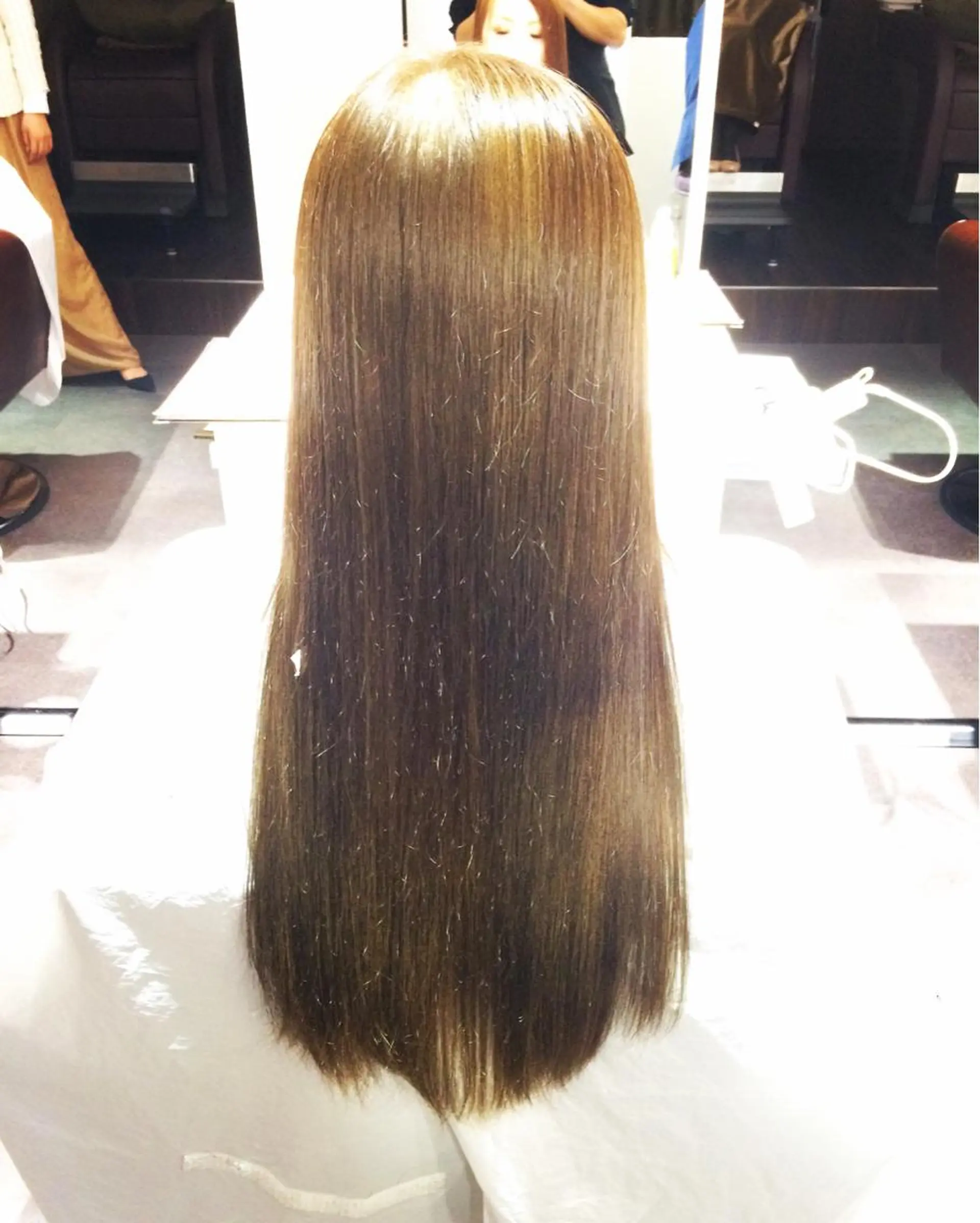 ロング カラー CHAINON 近鉄奈良店のヘアスタイル