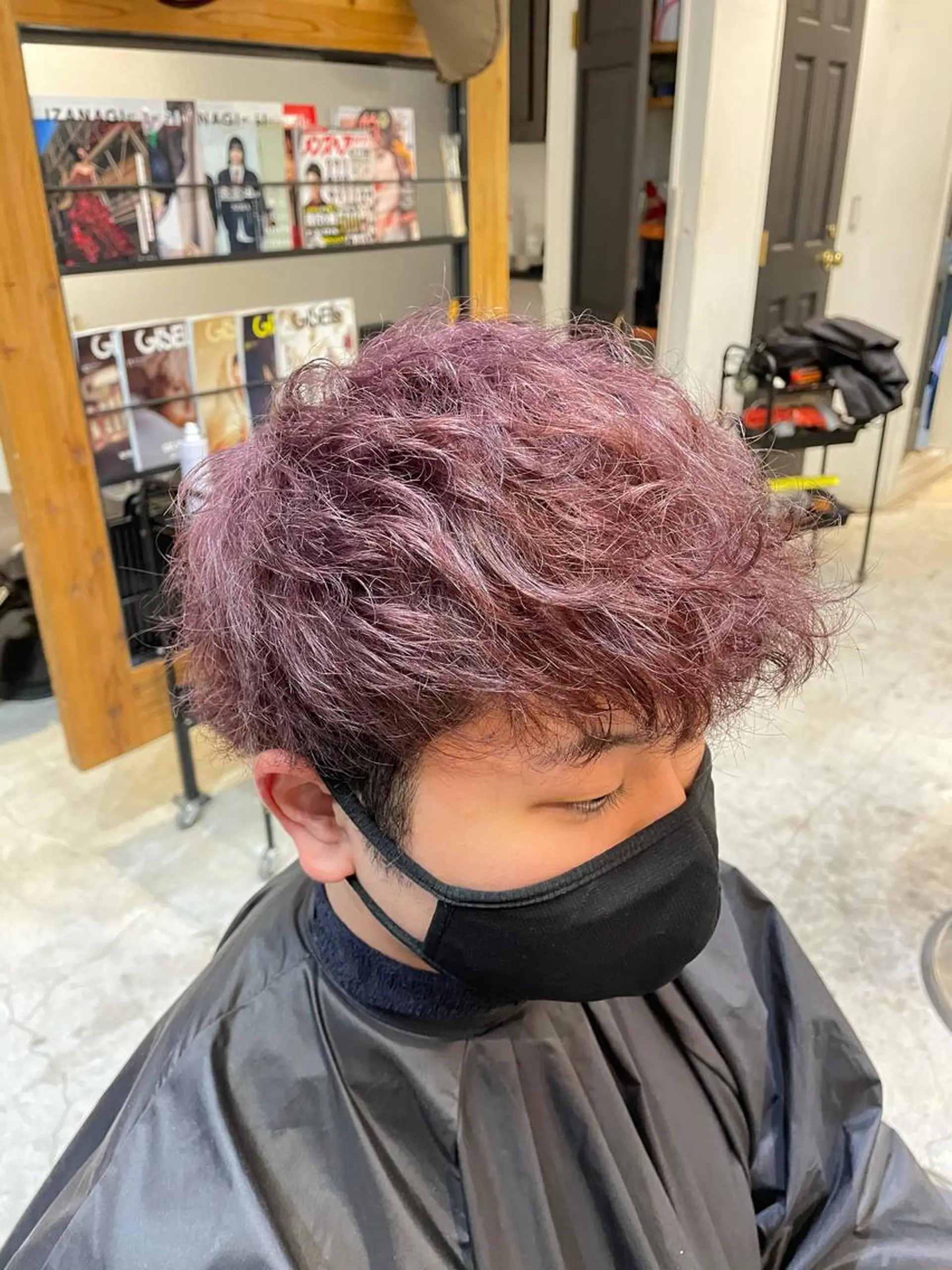 メンズ ヘアカラー ✄PARIS秋葉原 田頭拓也⭐のヘアスタイル