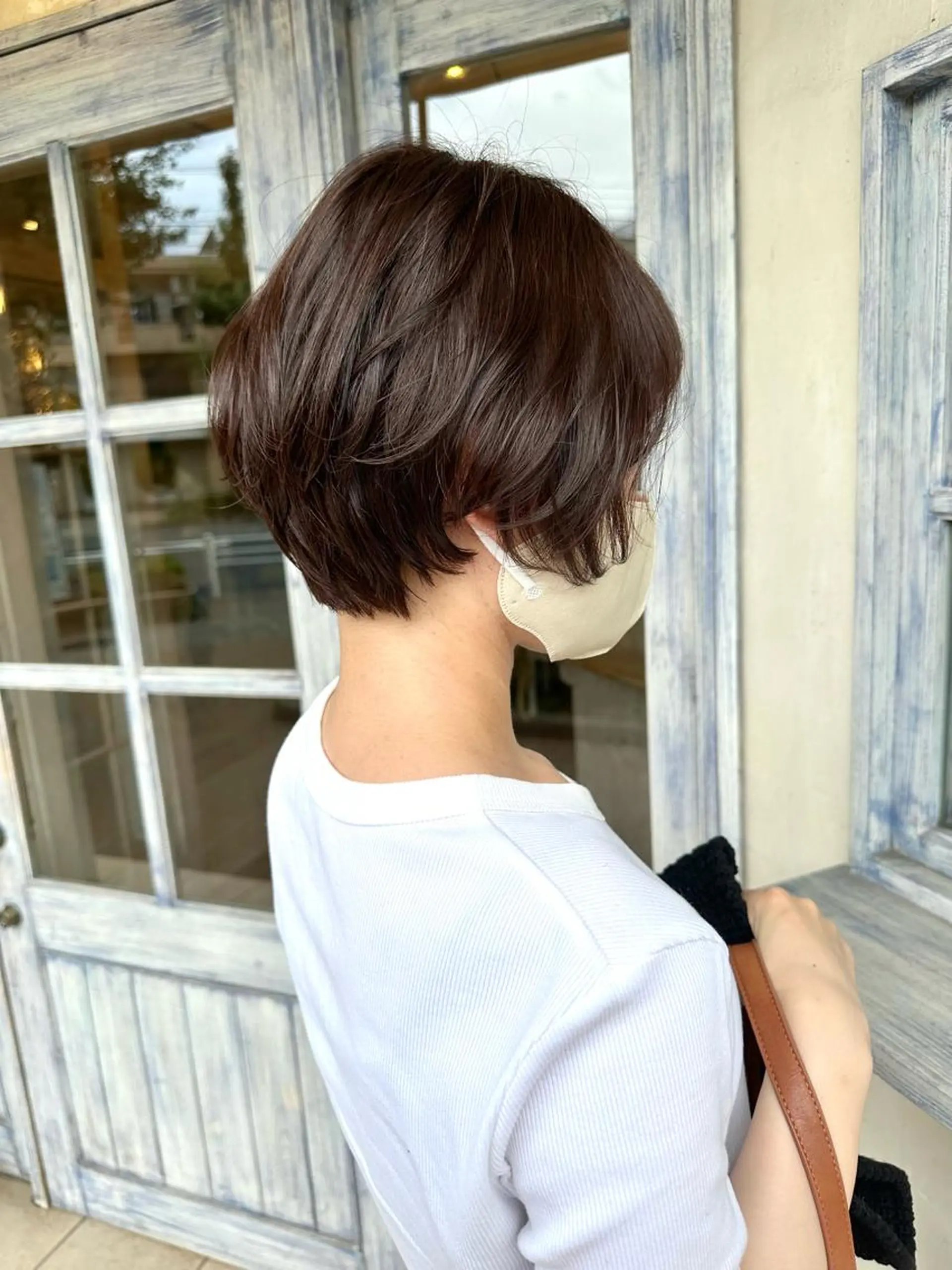 ショート パーマ ショートヘア 森 早希絵のヘアスタイル