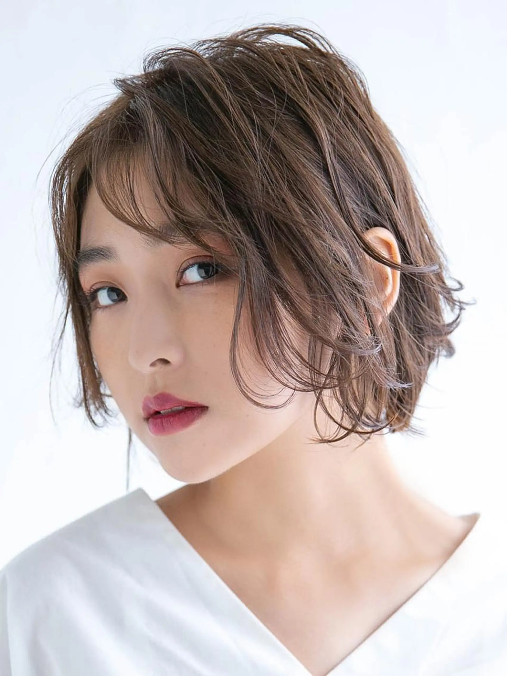 ショート カラー 戸村 世奈のヘアスタイル