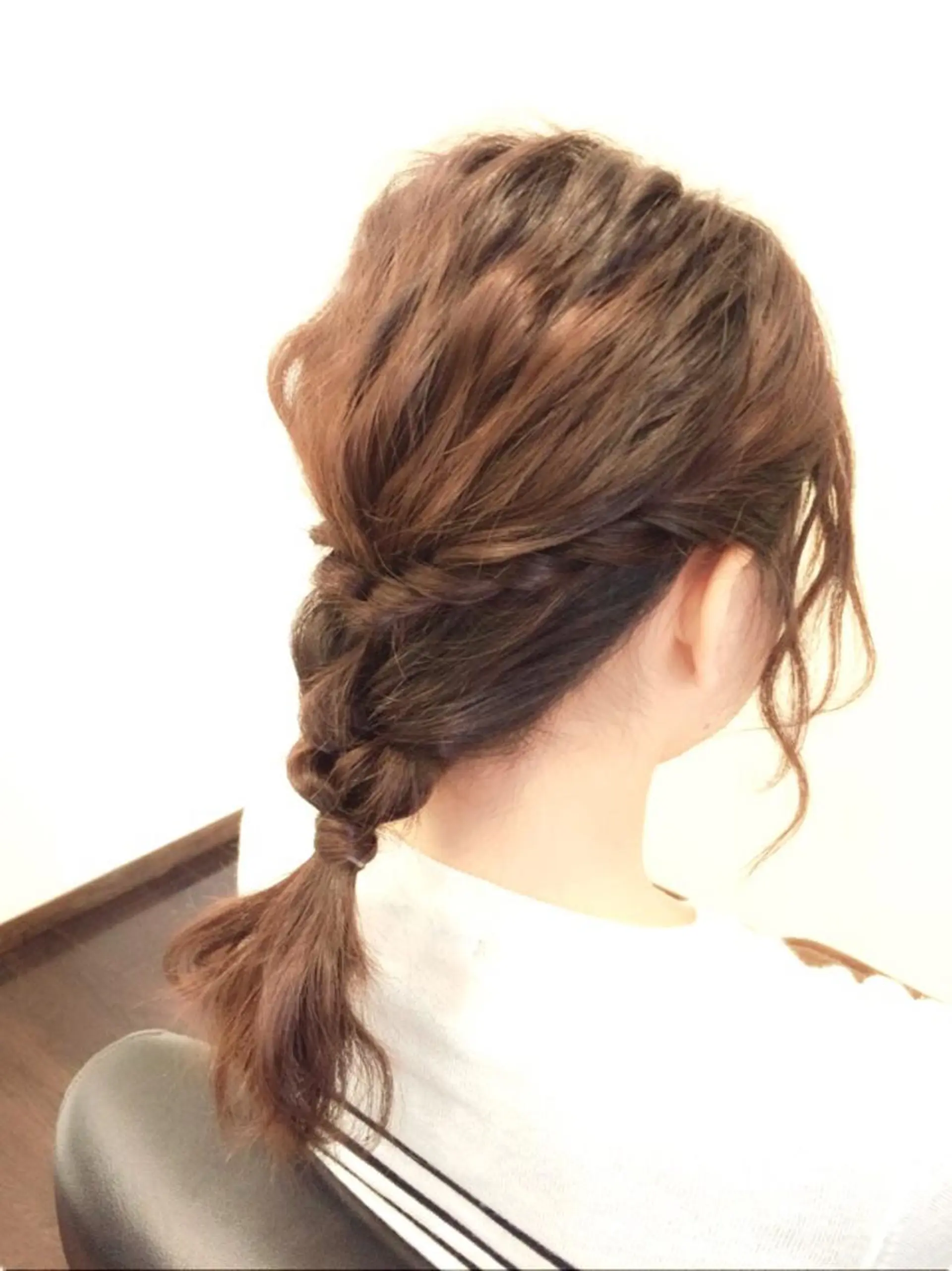 セミロング ロング ヘアアレンジ 沢田 瞳のヘアスタイル