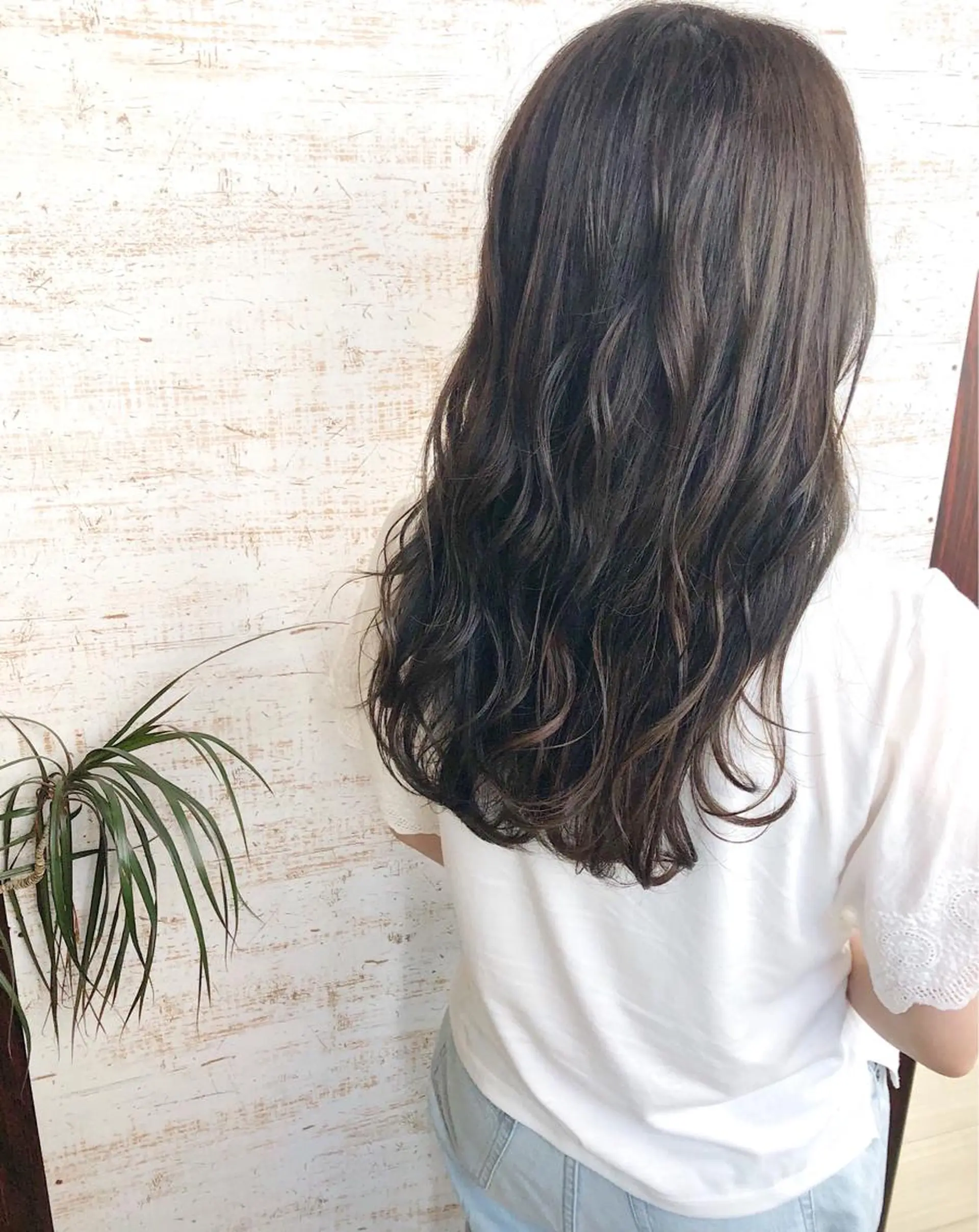 ロング カラー ケアブリーチ /髪質 改善/古橋圭史郎のヘアスタイル