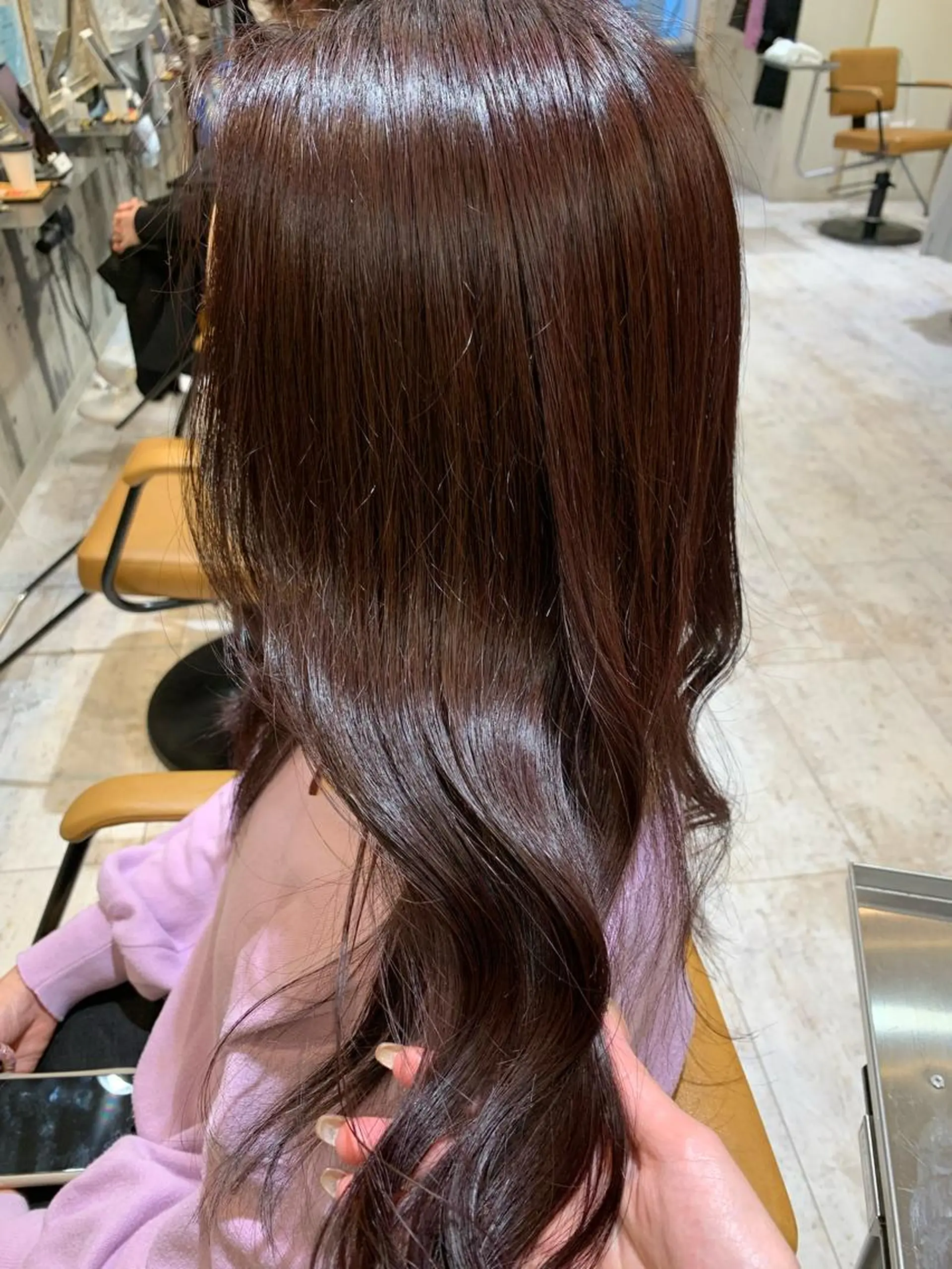 カラー ヤマダ サクラのヘアスタイル