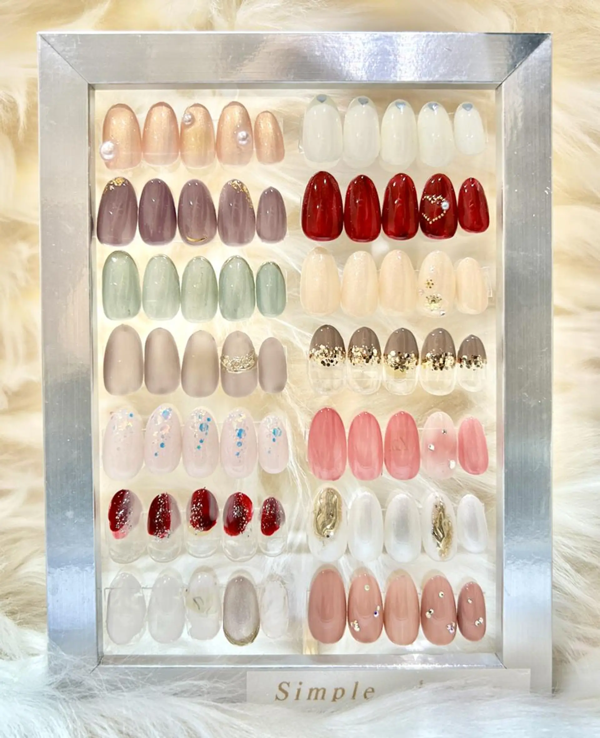 ネイル 長さ出し フレンチネイル ジェルネイル グラデーション 韓国ネイル ハンドネイル Nail&eye Belire 新宿のネイルデザイン