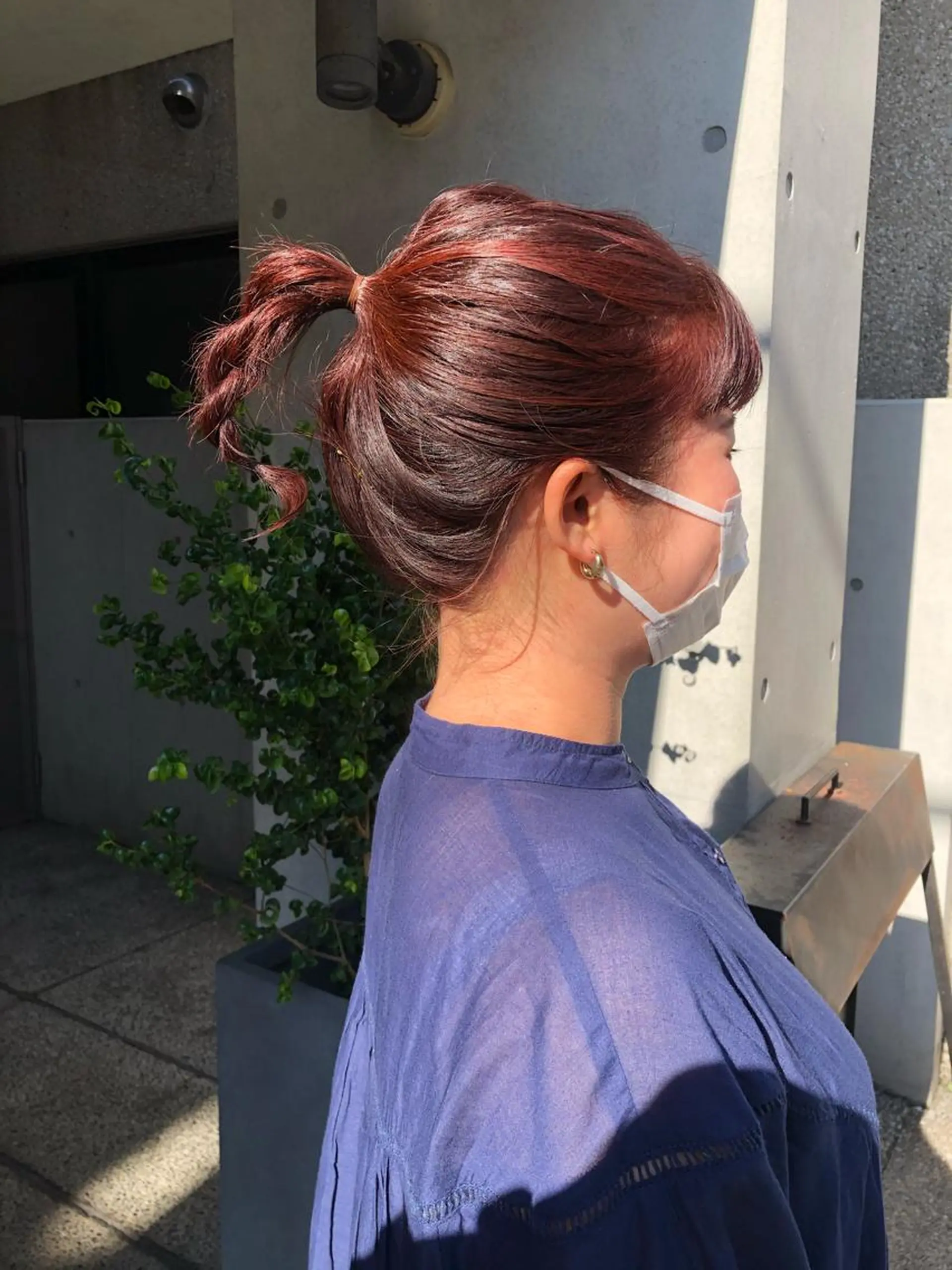 ミディアム カラー ヘアアレンジ カット ヘアカラー stylist 杉浦駿生のヘアスタイル