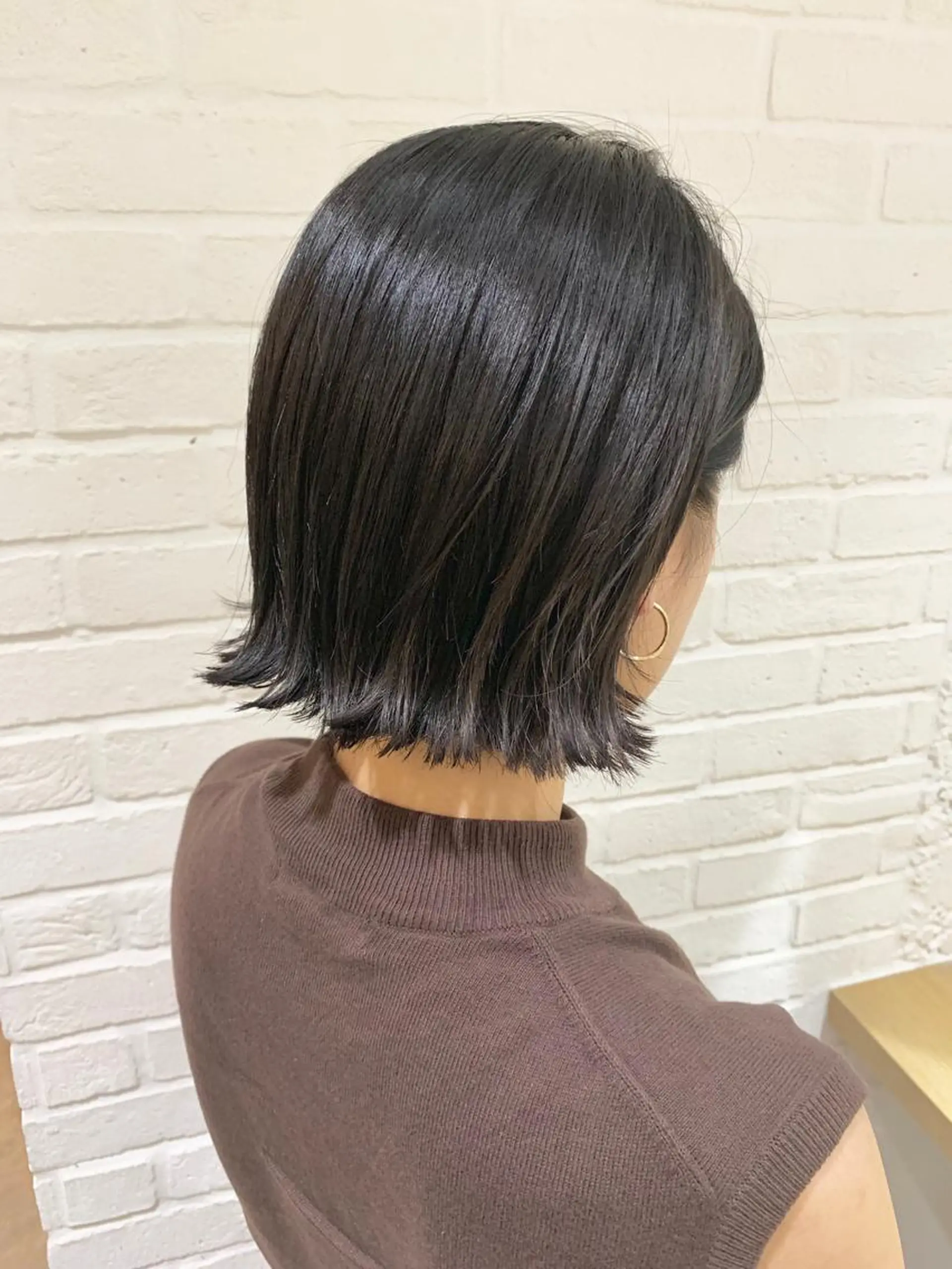 ショート カラー ボブ カット ヘアカラー トリートメント レイヤー/大人メンズ パーマ🌀 平島拓也のヘアスタイル