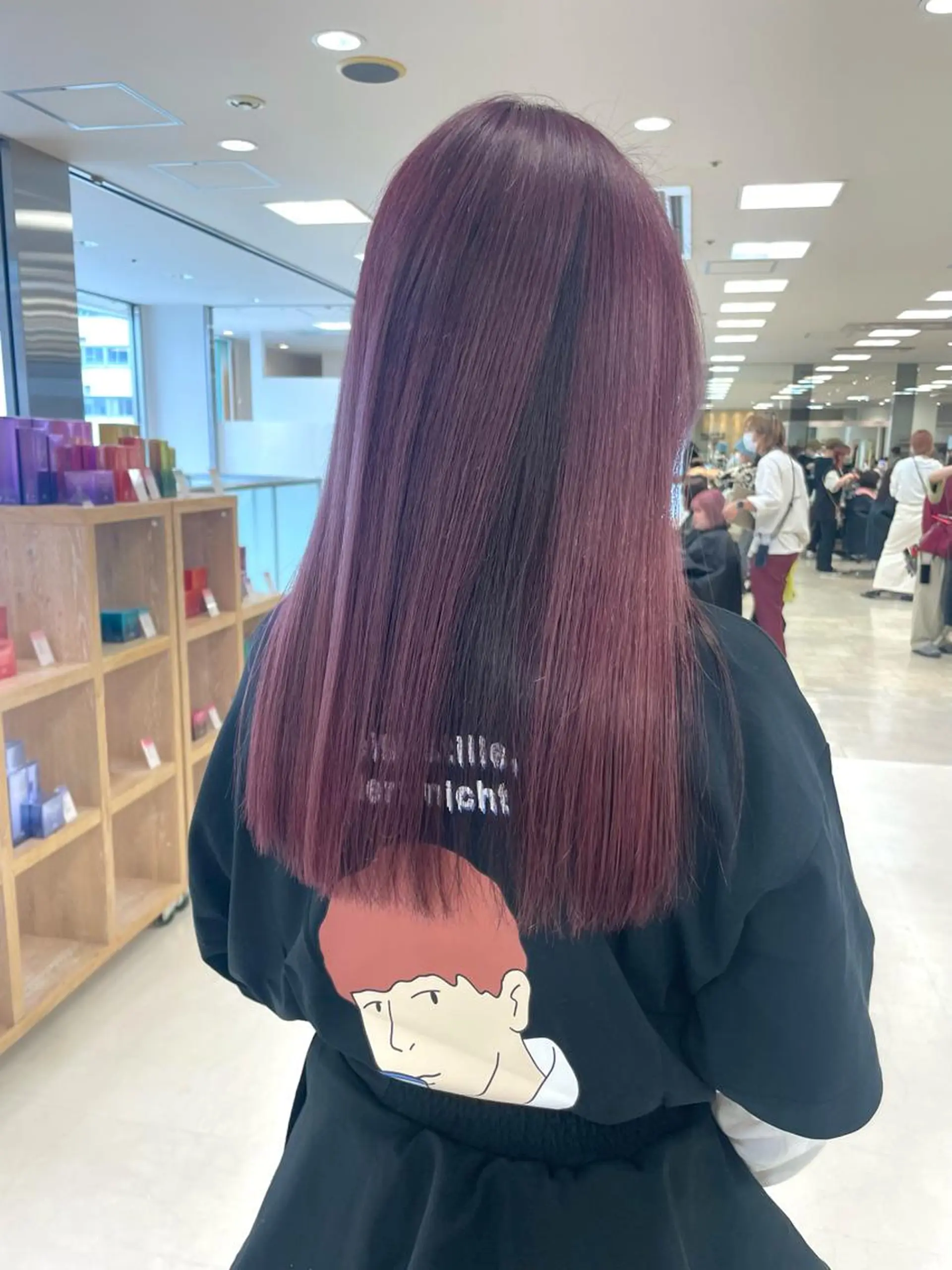 ロング カラー パーマ ヘアアレンジ 🍒KIKUCHI KANAE🍒のヘアスタイル