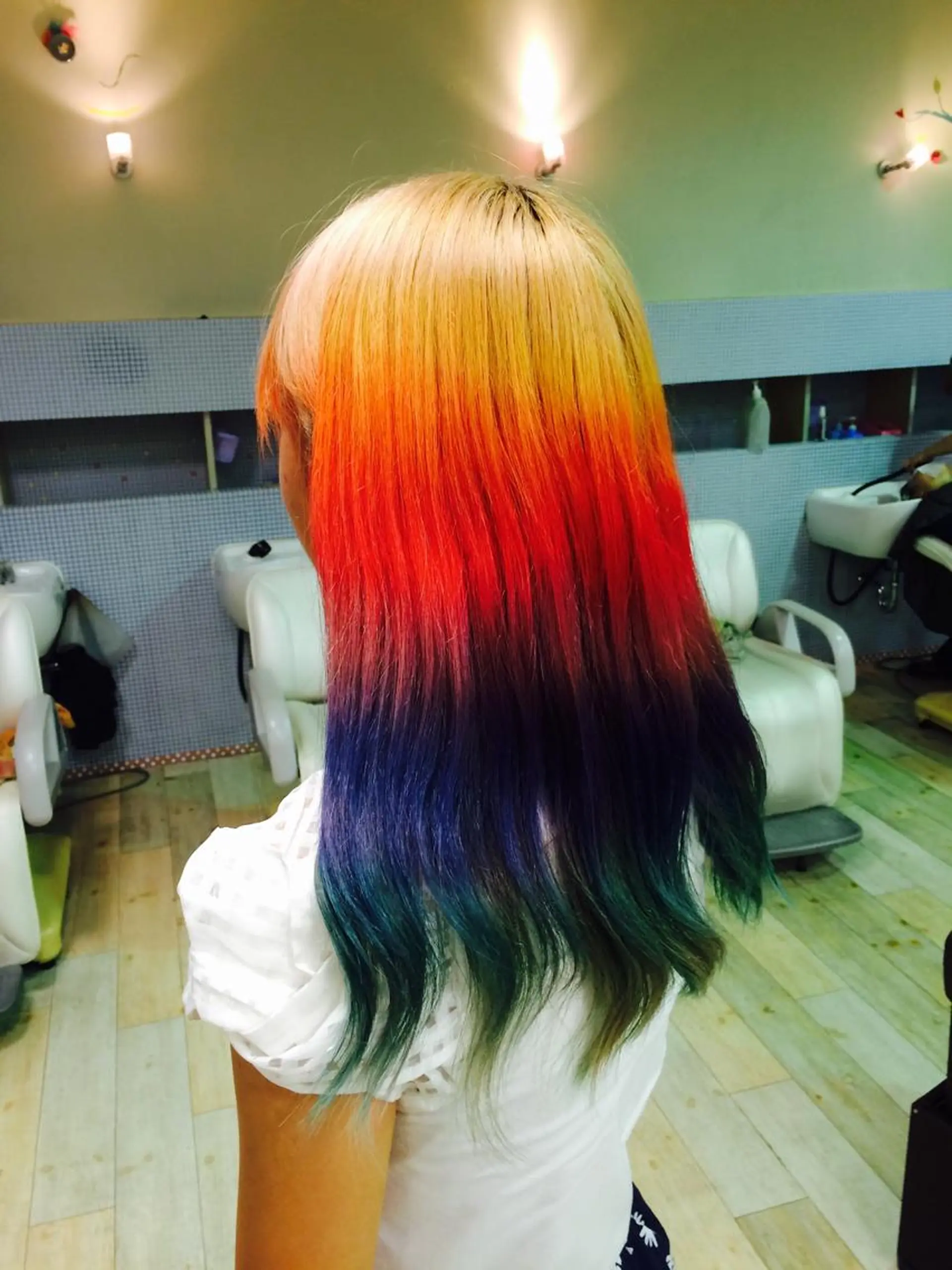 カラー 平尾 拓也のヘアスタイル