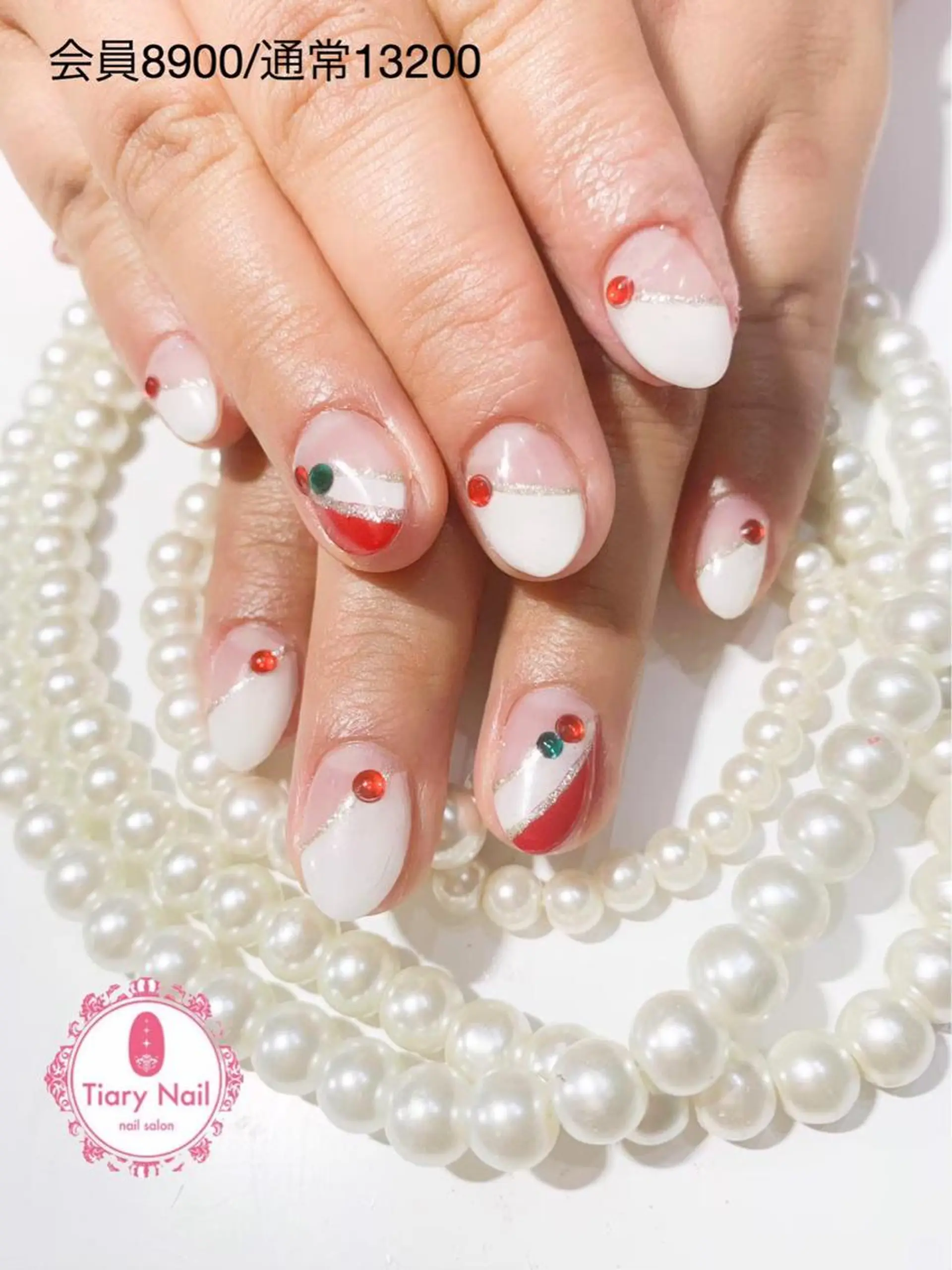 ネイル 💗🪽Tiary Nail🪽💗のネイルデザイン