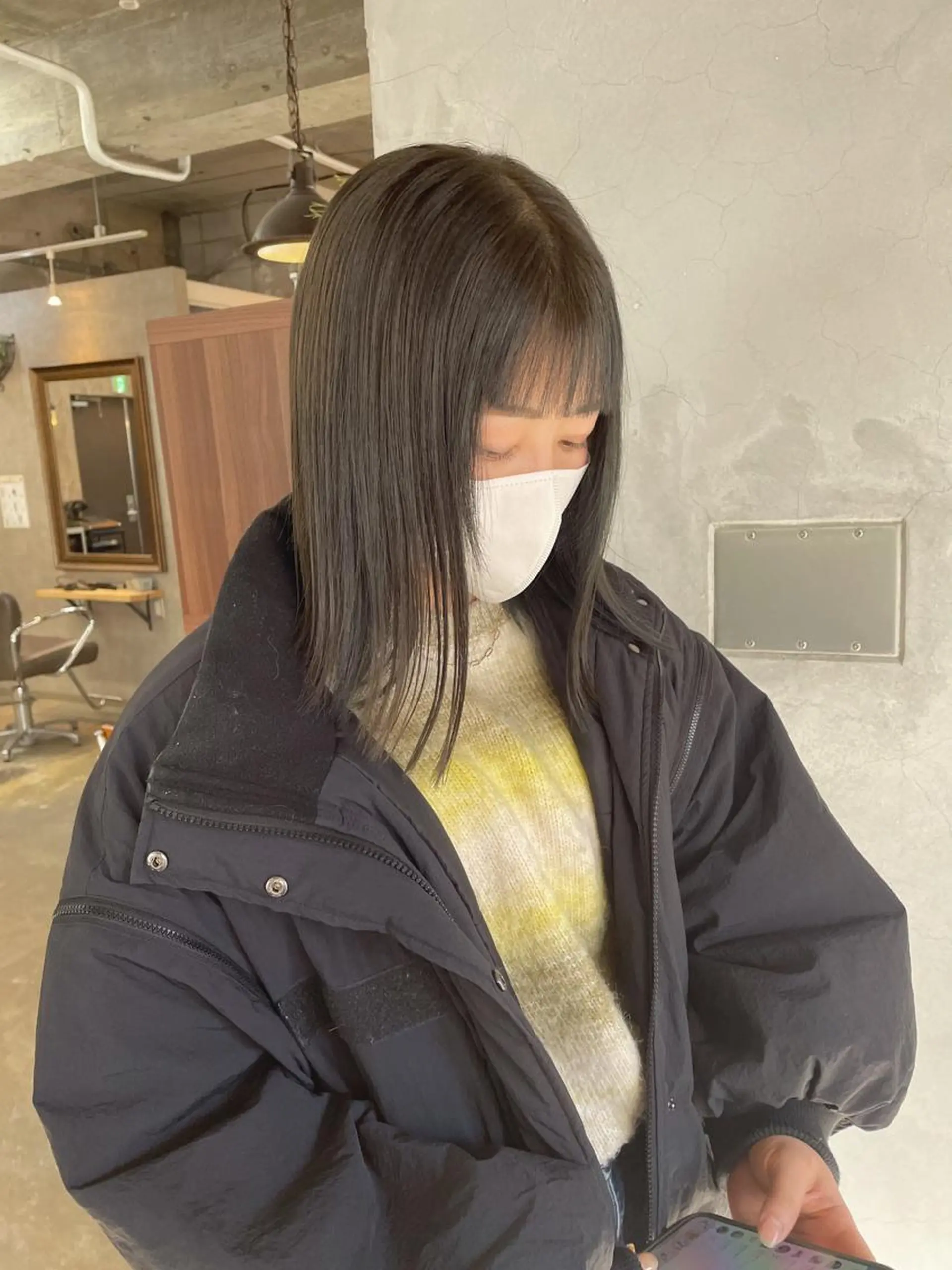 ミディアム カラー ブリーチ ケアカラー ダブルカラー ブリーチなしカラー ralme/sol 髙橋一哉のヘアスタイル