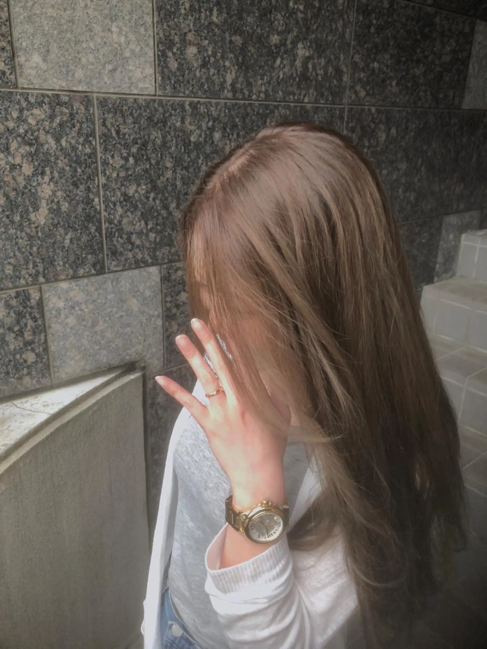 ロング カラーアンドケアリタ kitamuuuのヘアスタイル