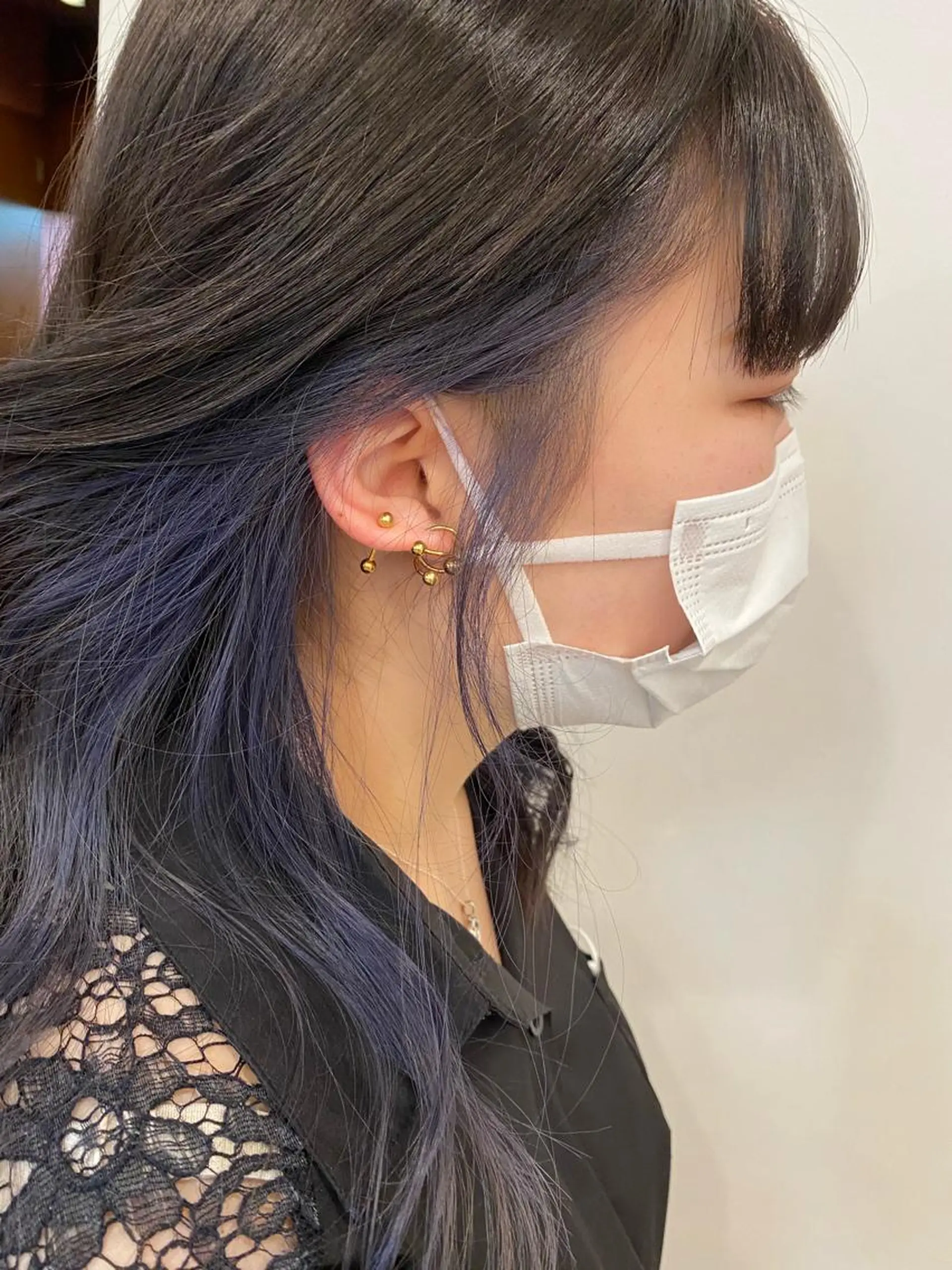 ロング カラー ダブルカラー インナーカラー 髪質改善/艶髪 土屋恵梨花のヘアスタイル