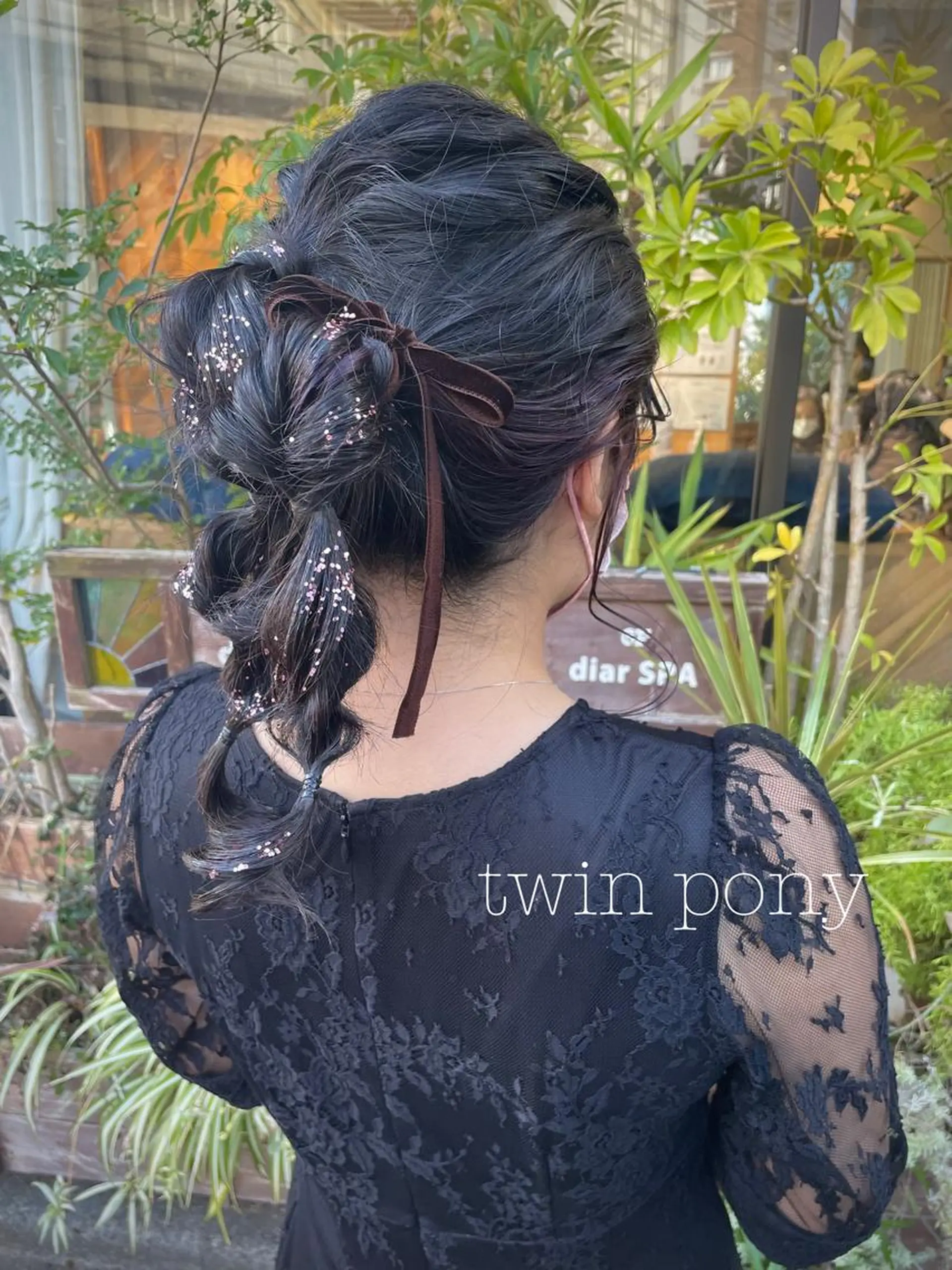 ロング カラー パーマ ヘアアレンジ maho🤍透明感 カラー/顔周りcutのヘアスタイル