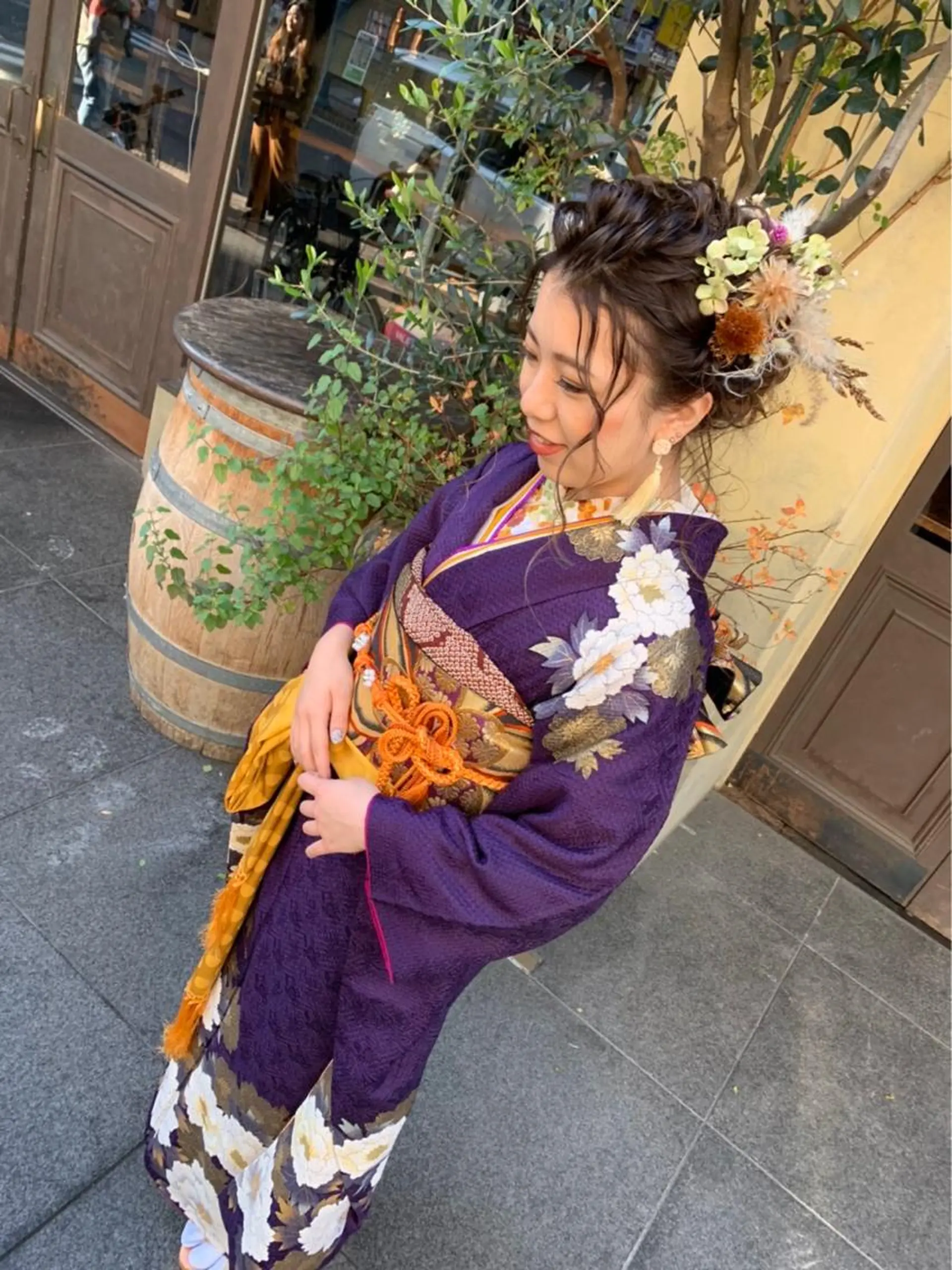 ヘアアレンジ 着付け 佐藤 奈佳子 サトウ ナカコのヘアスタイル