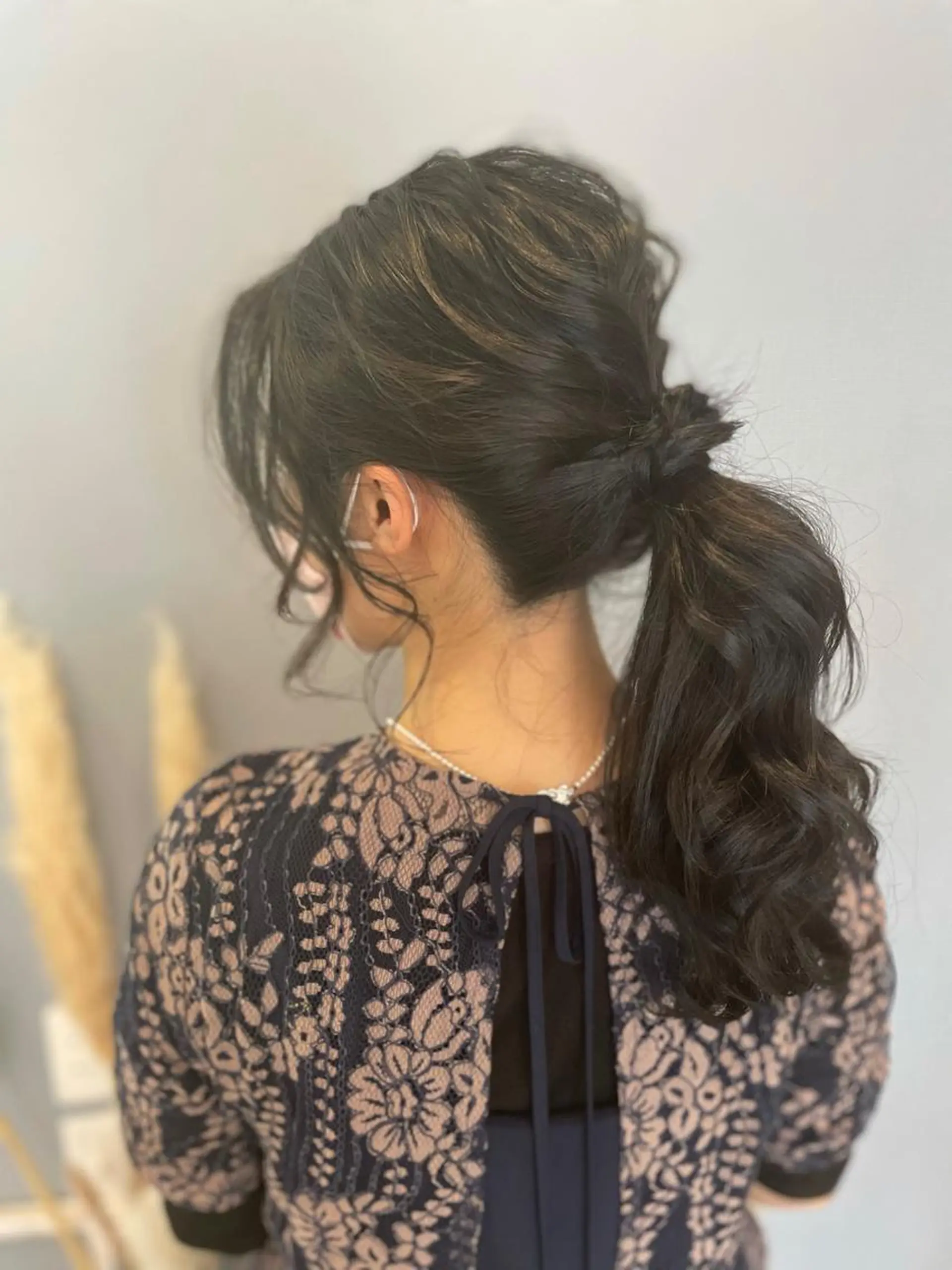 セミロング ヘアアレンジ 似合わせhair🌼 misakiのヘアスタイル