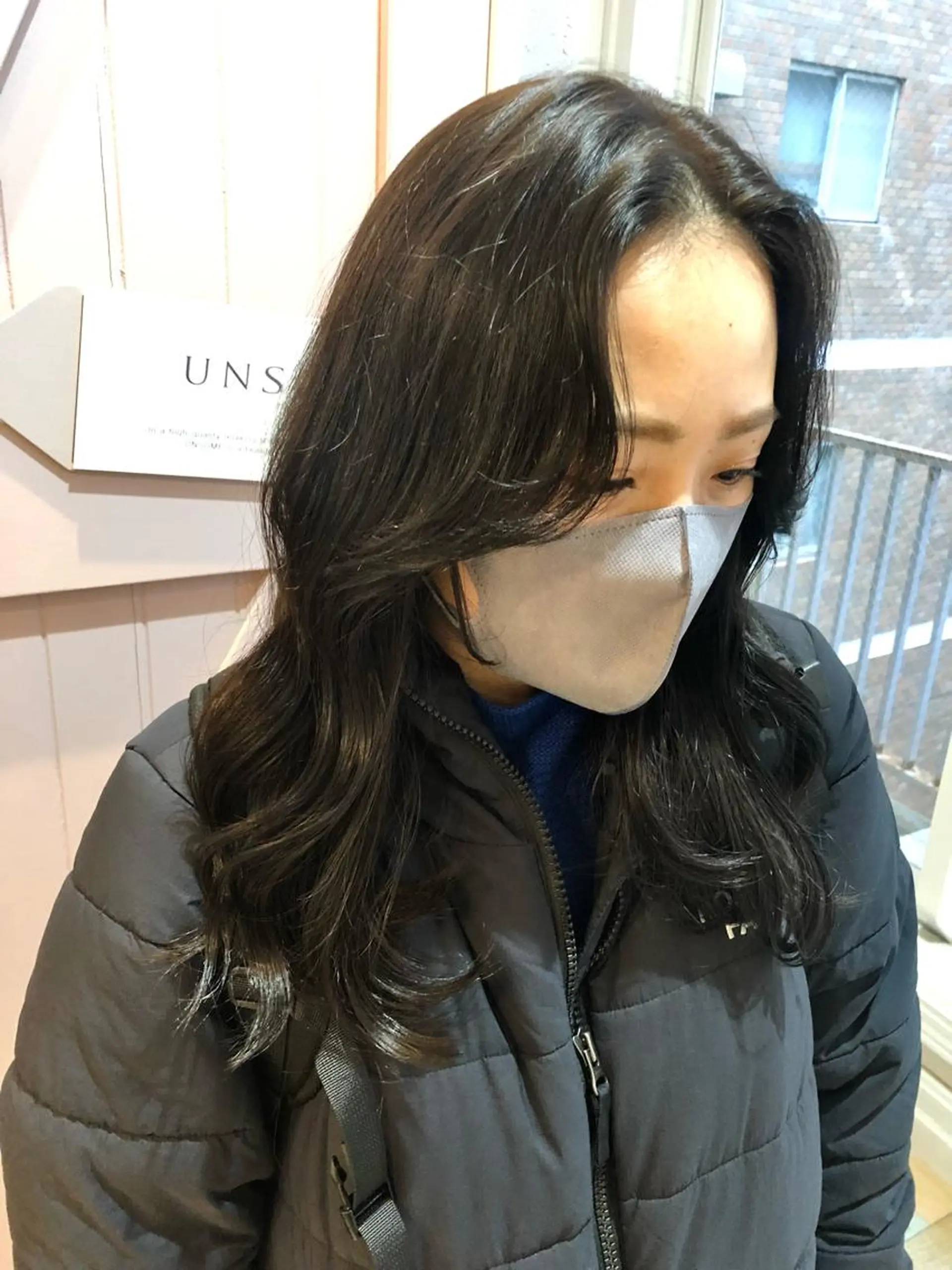 セミロング カラー mizuki roan多々良店のヘアスタイル