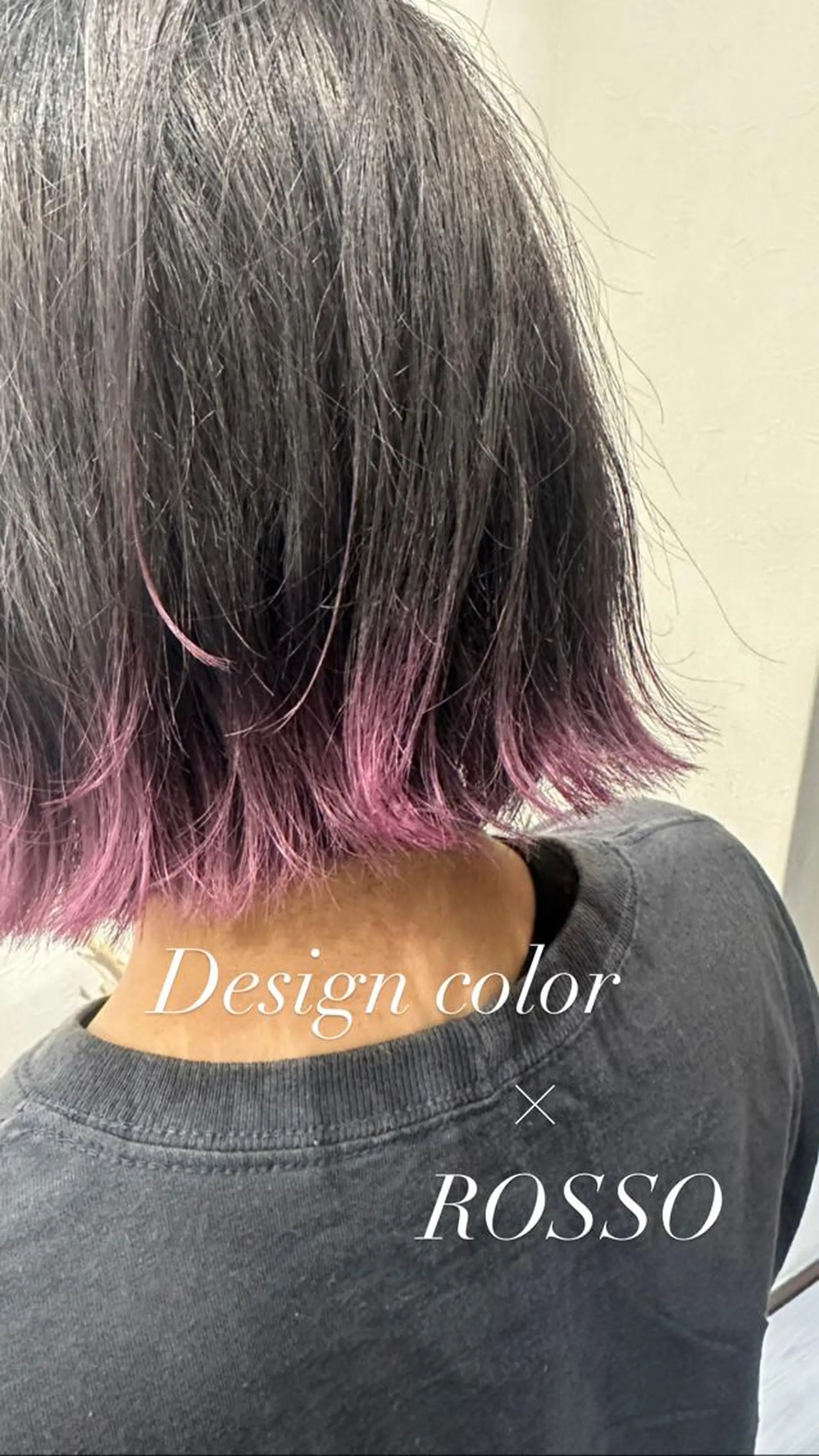 ミディアム カラー ROSSO ✂︎officialのヘアスタイル