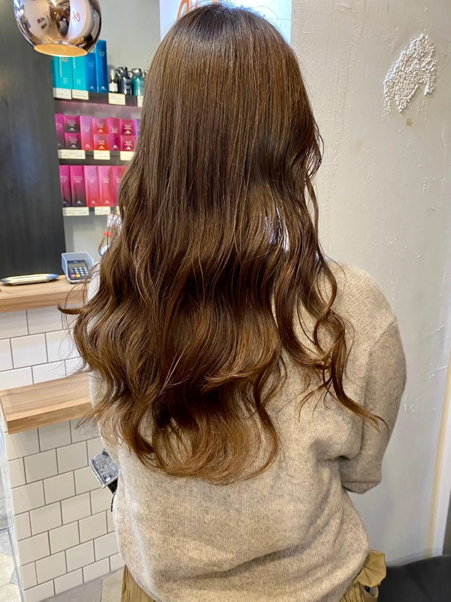 ロング カラー 🥣 hashi 🛋️のヘアスタイル