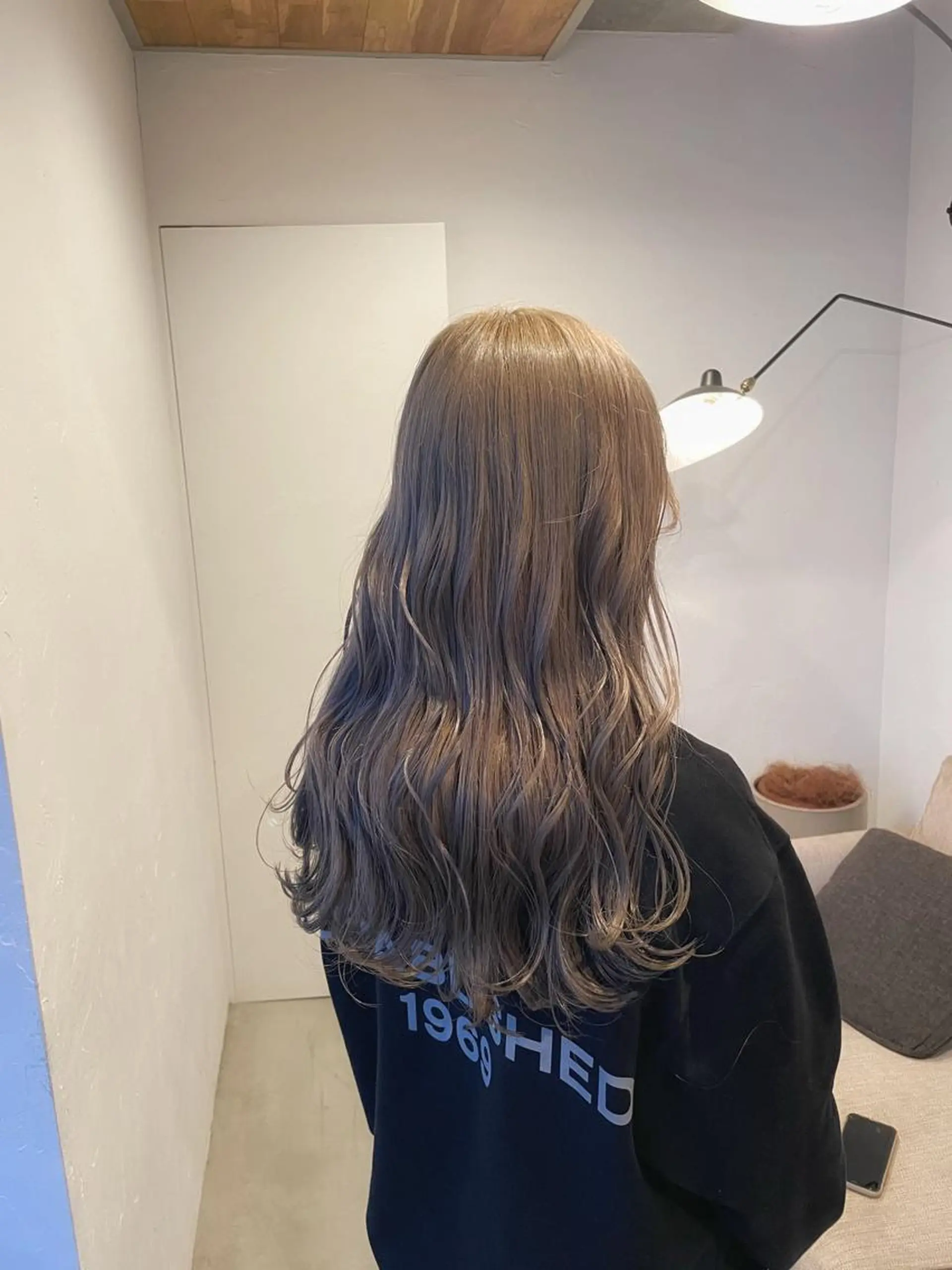 ロング ベージュカラー/新潟 カラー特化/落合優吾のヘアスタイル